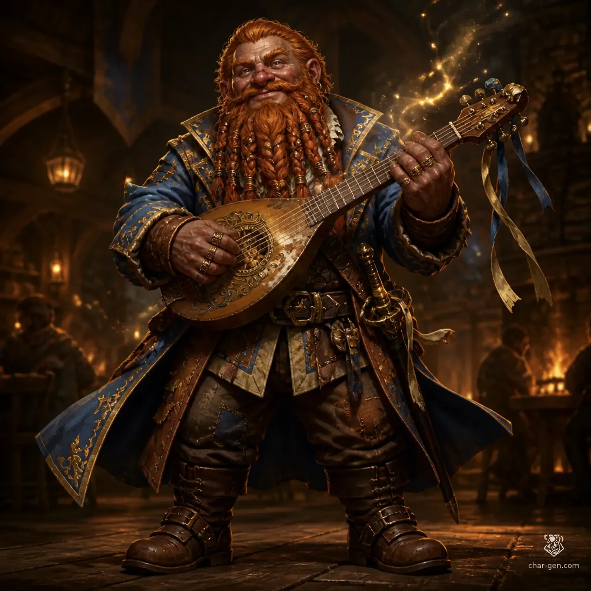 Dave - AI-generated fantasy Character