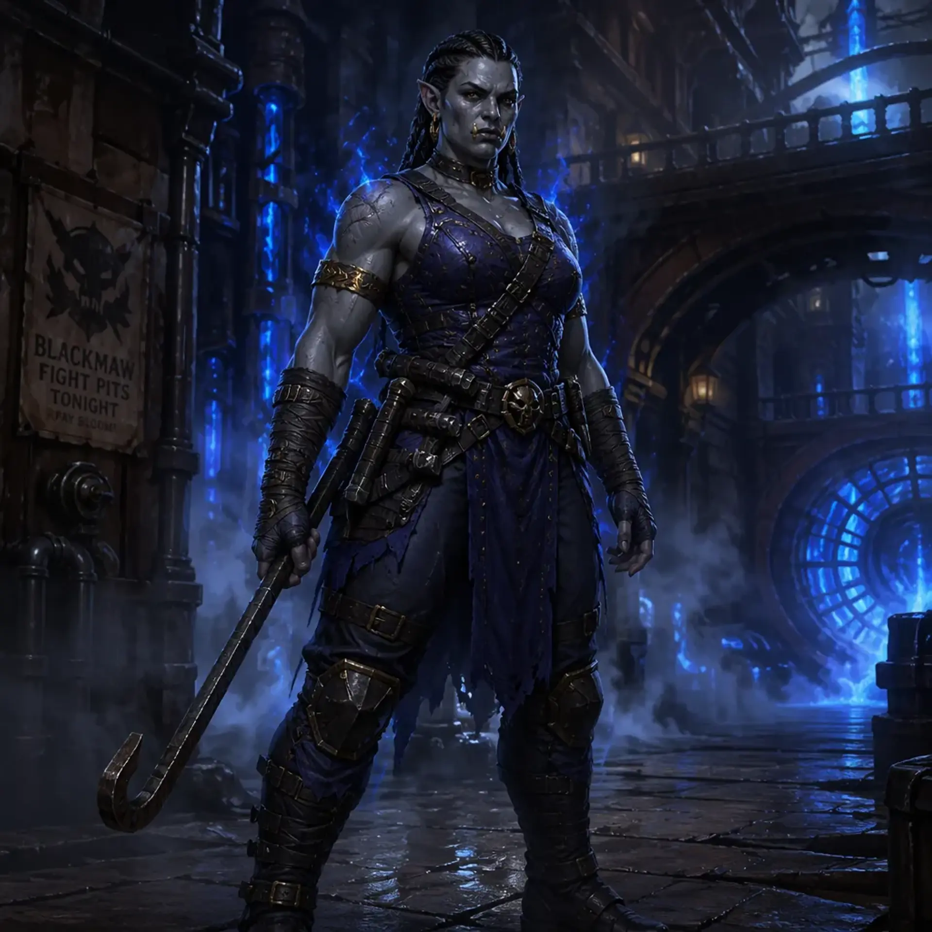 Graknar Ironhand - AI-generated fantasy Character