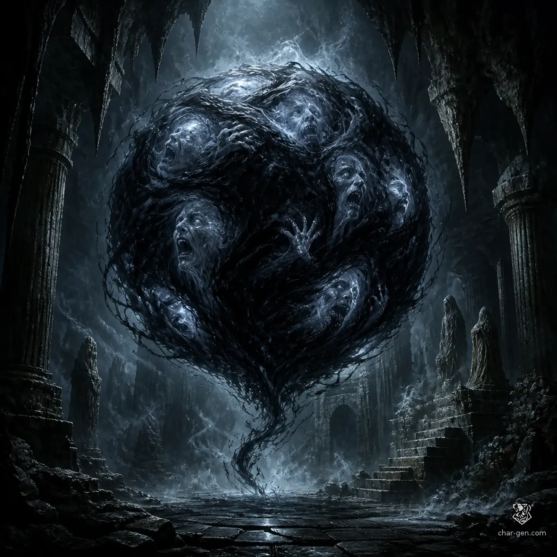 Dark Orb - AI-generated fantasy Monster