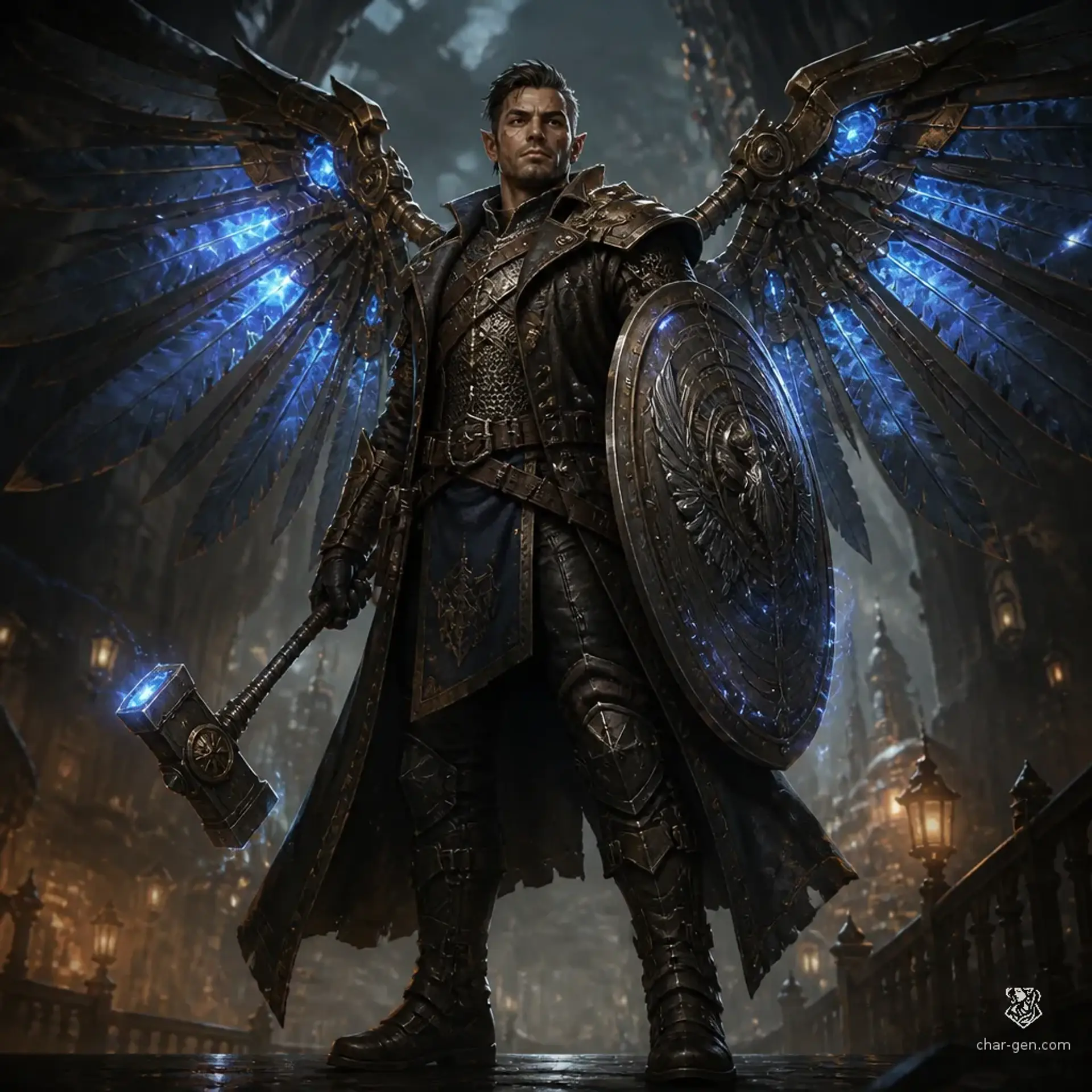 Vlad - AI-generated fantasy Character