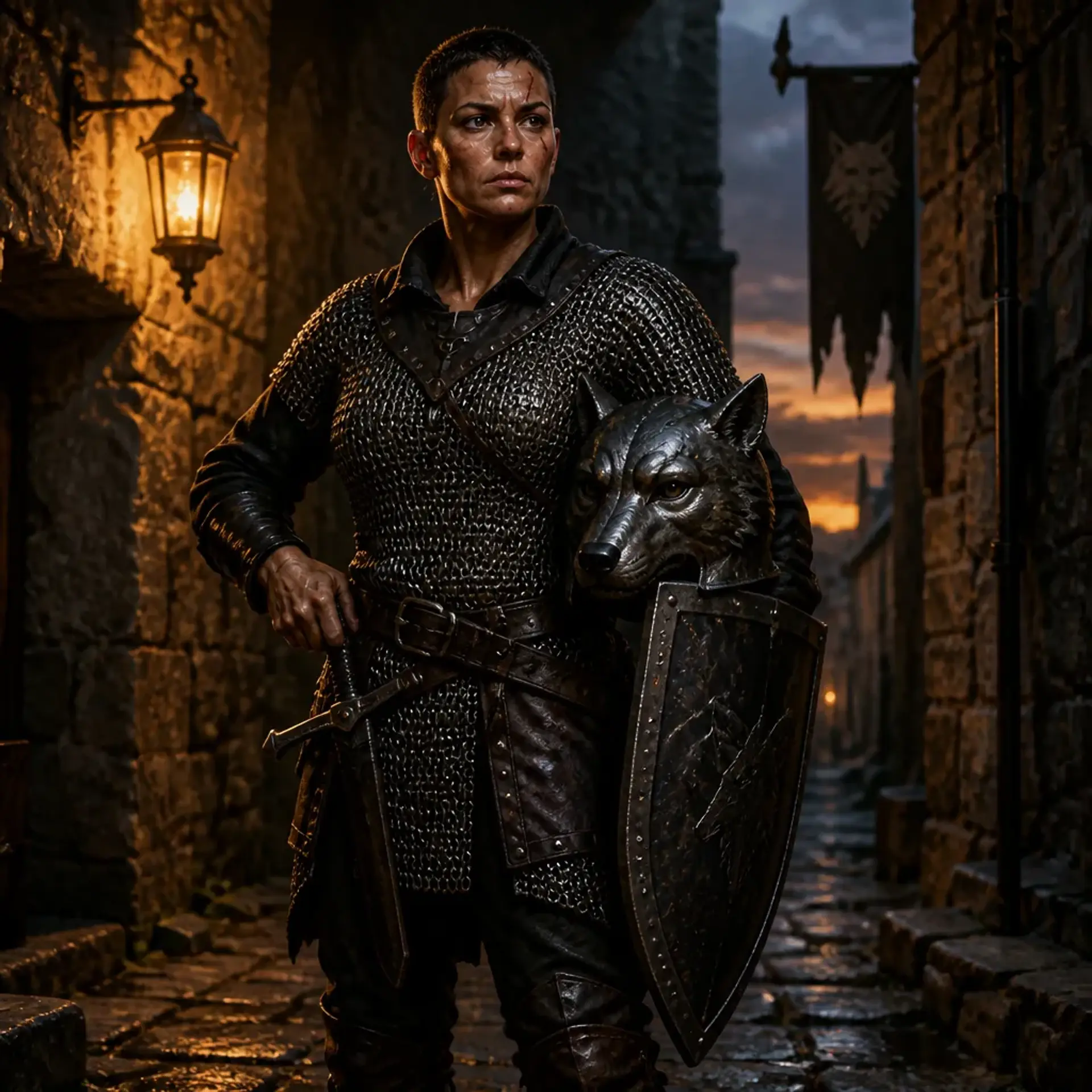 Mara Voss - AI-generated fantasy Character