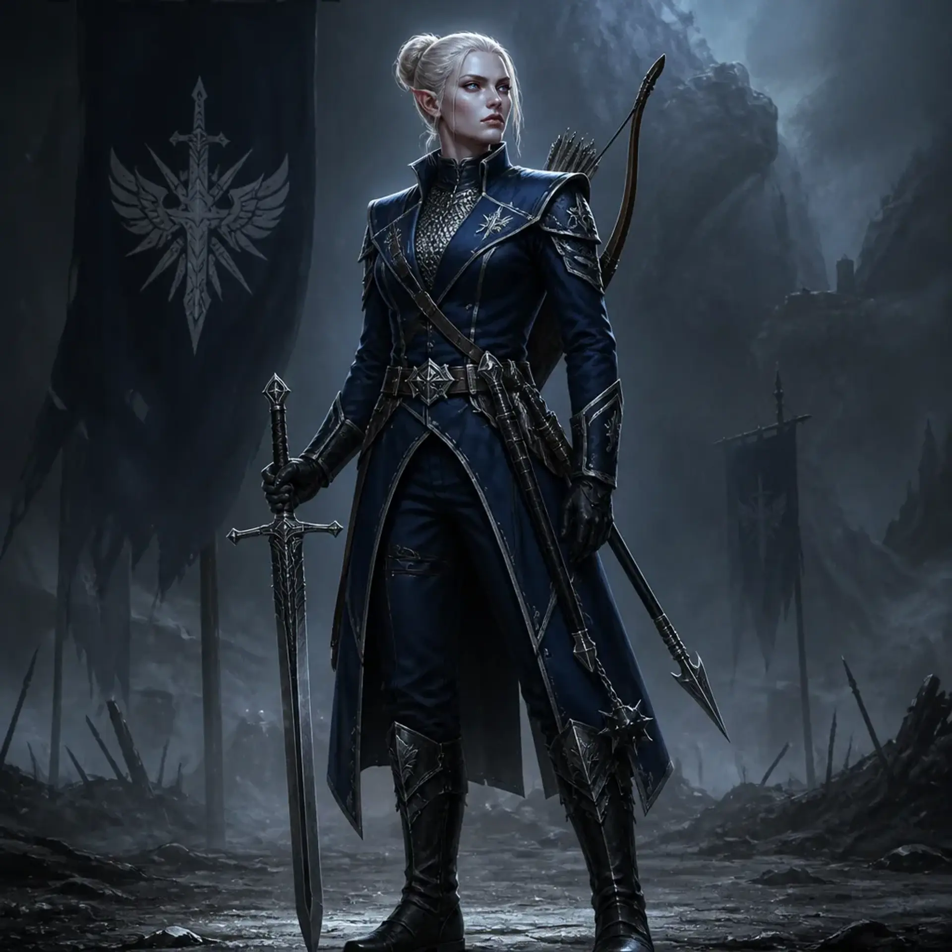 Voraena - AI-generated fantasy Character