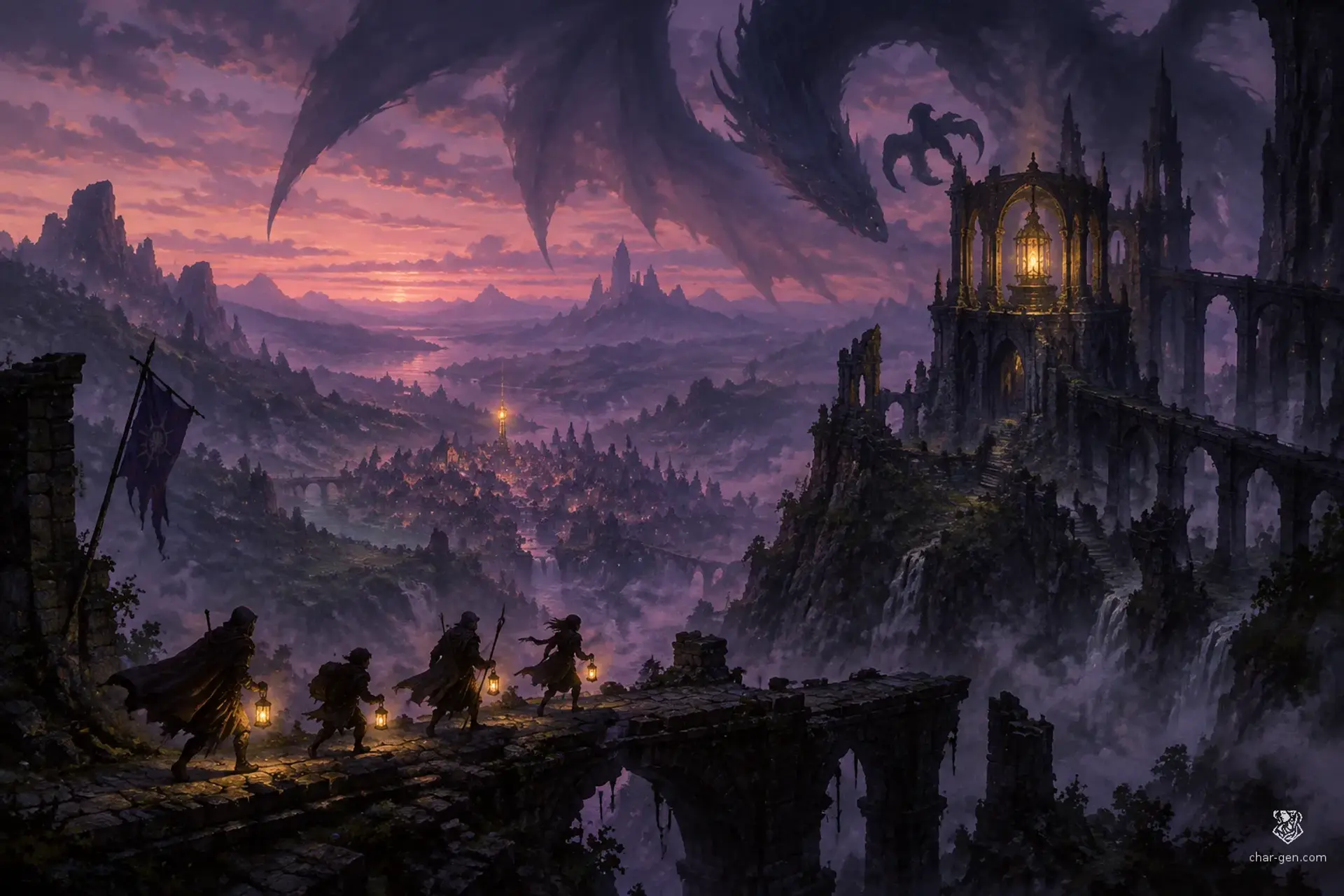 The Last Lantern of Vesperglass