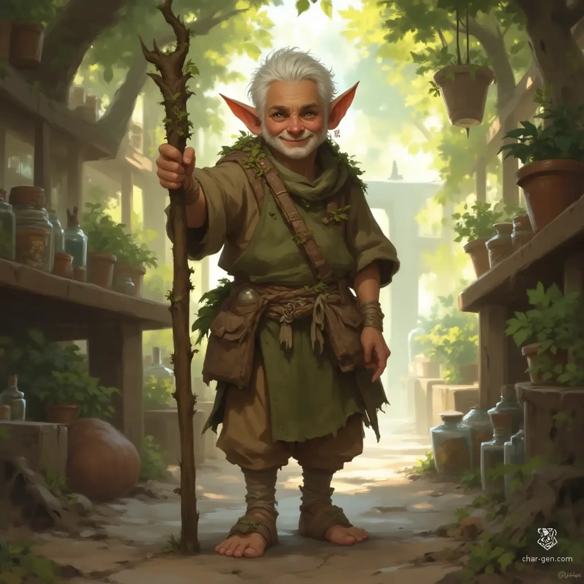 Bram Thistledown - AI-generated fantasy NPC