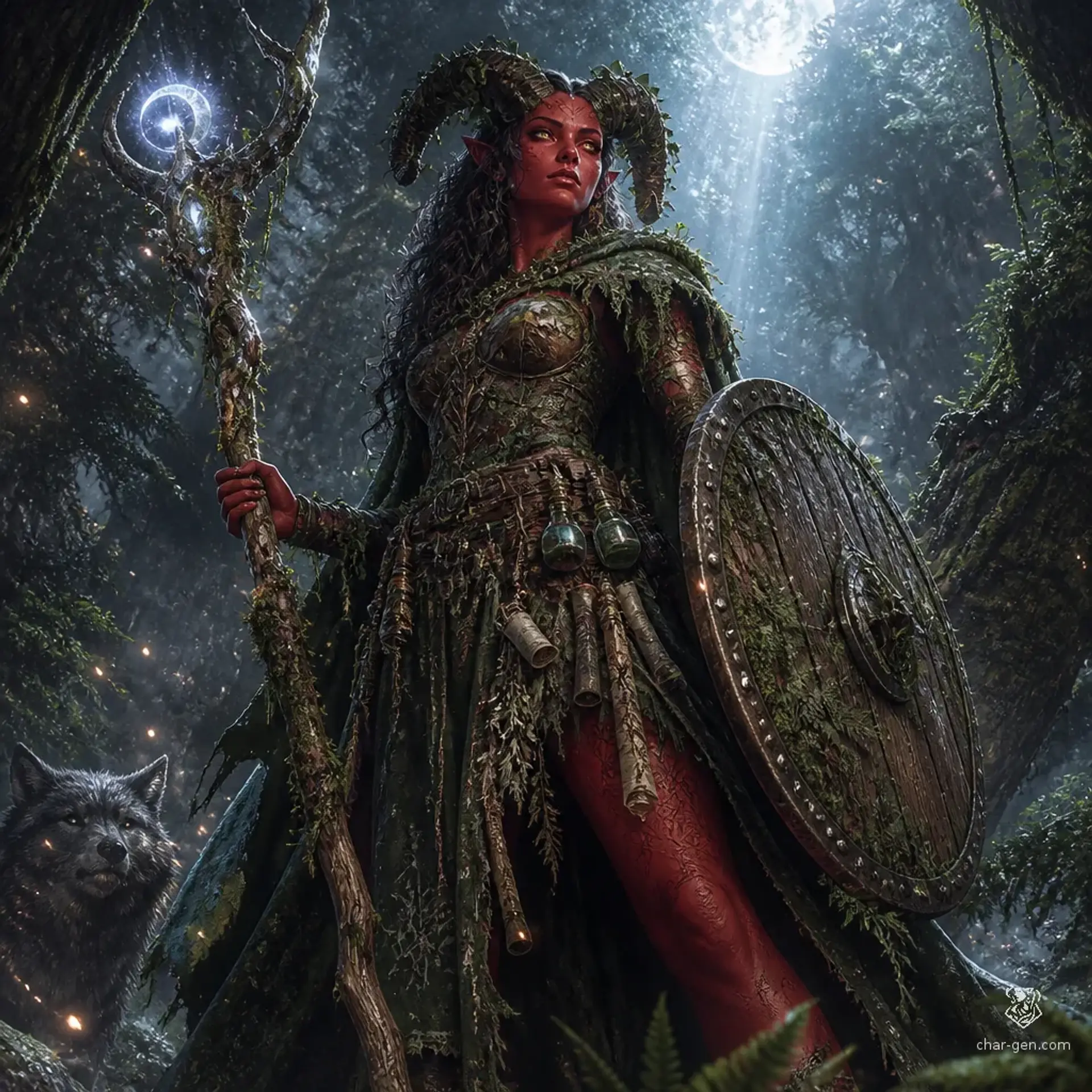Zeraphine - AI-generated fantasy Character