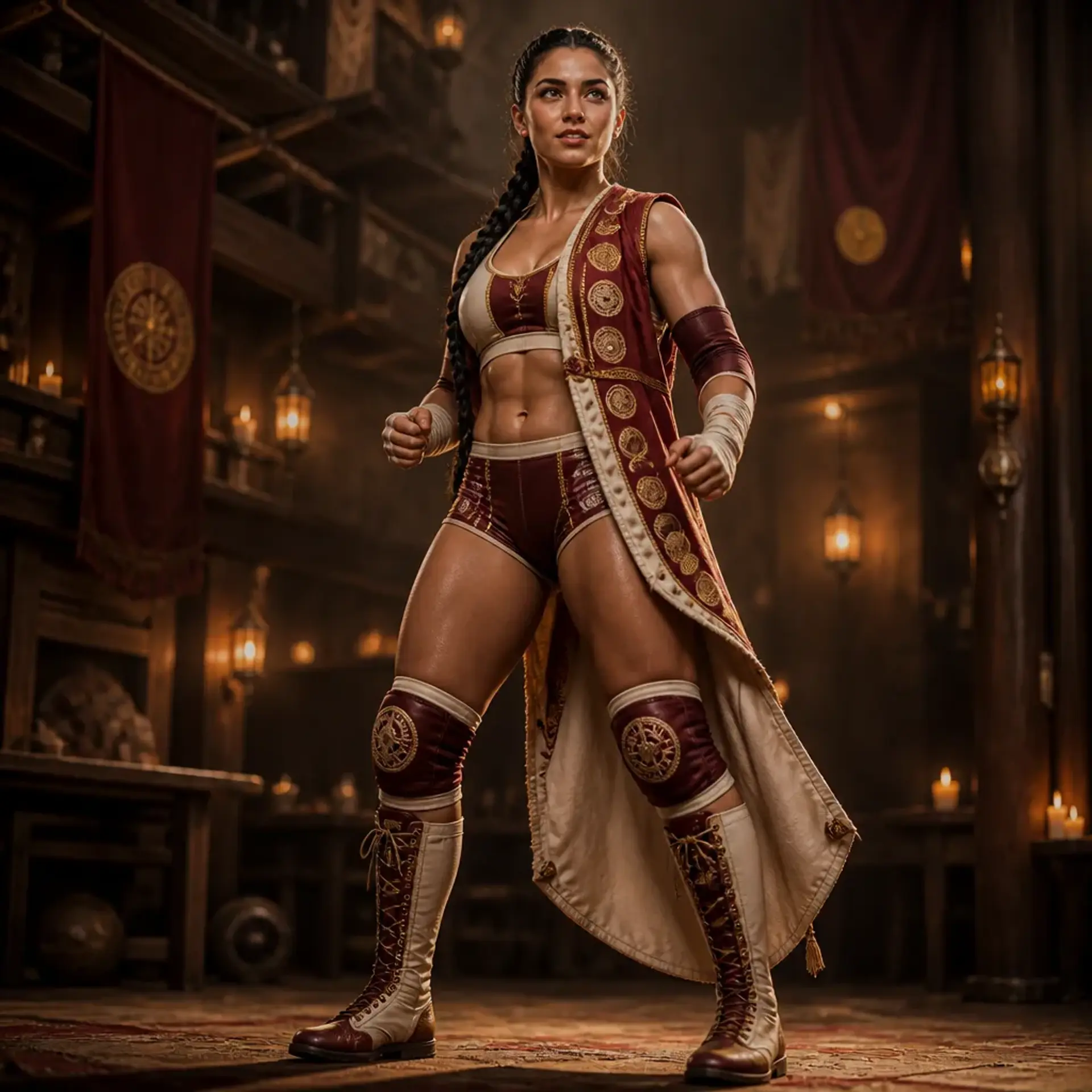 Milla Sorell - AI-generated fantasy Character