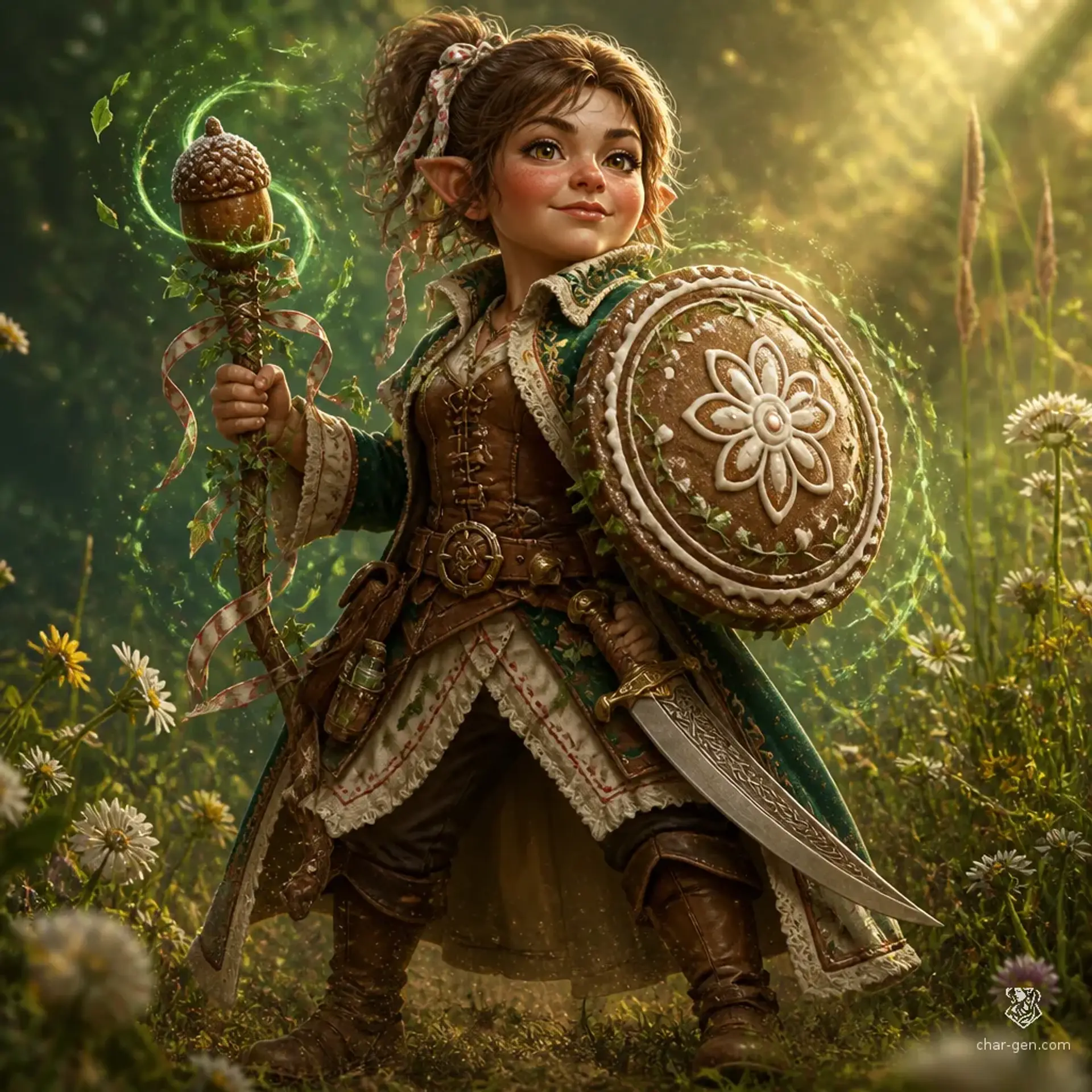 gretchen keibler - AI-generated fantasy Character