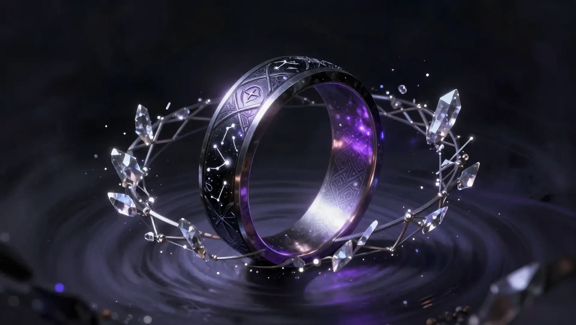 Ring of the Unbroken Vector - AI-generated fantasy Magic Item