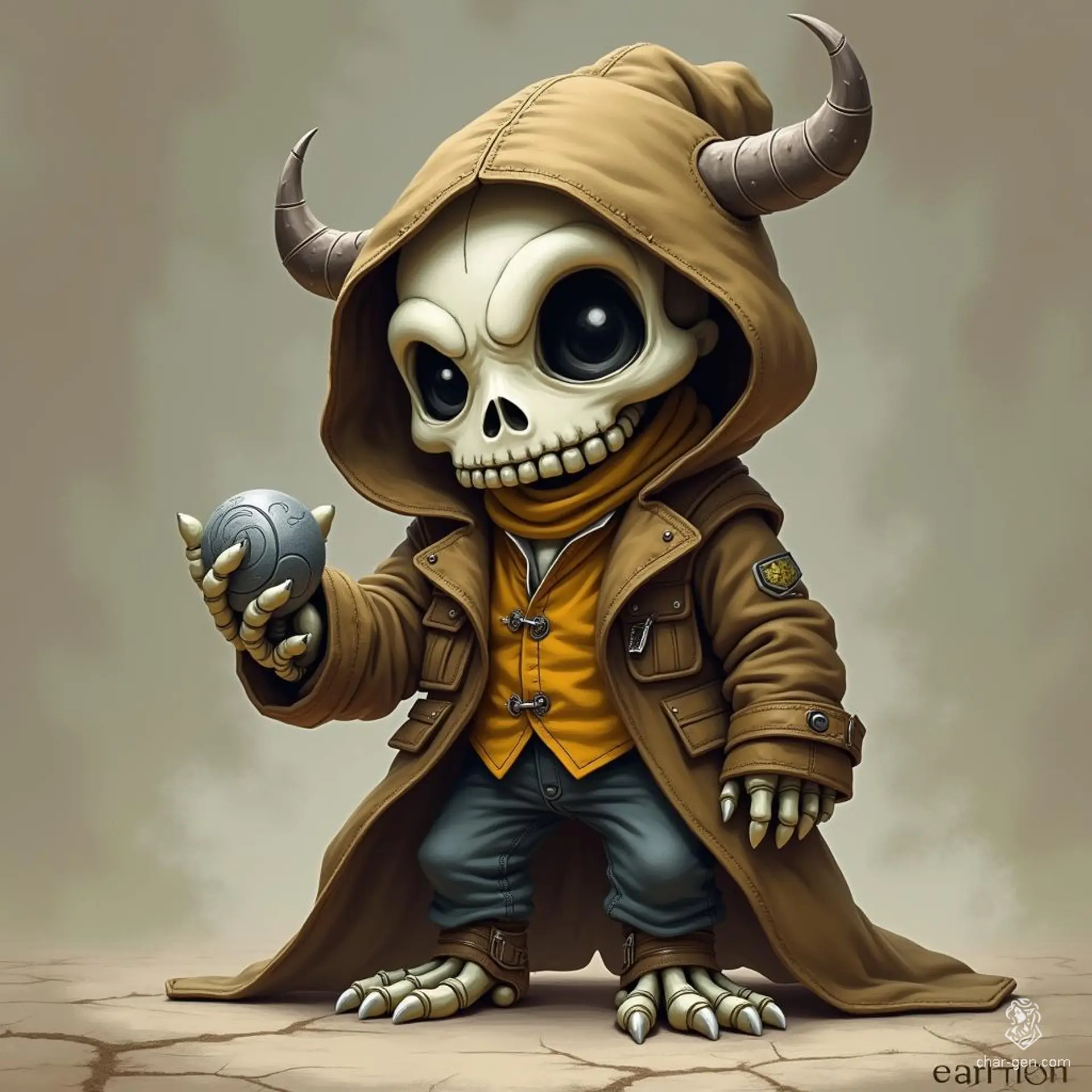Simon, the skeletal halfling investigator, roams the shadowy corners of the realm, driven by an insatiable curiosity. Armed with keen intellect and an eye for detail, he unravels mysteries, proving that even the most unassuming bones can uncover the darkest secrets.