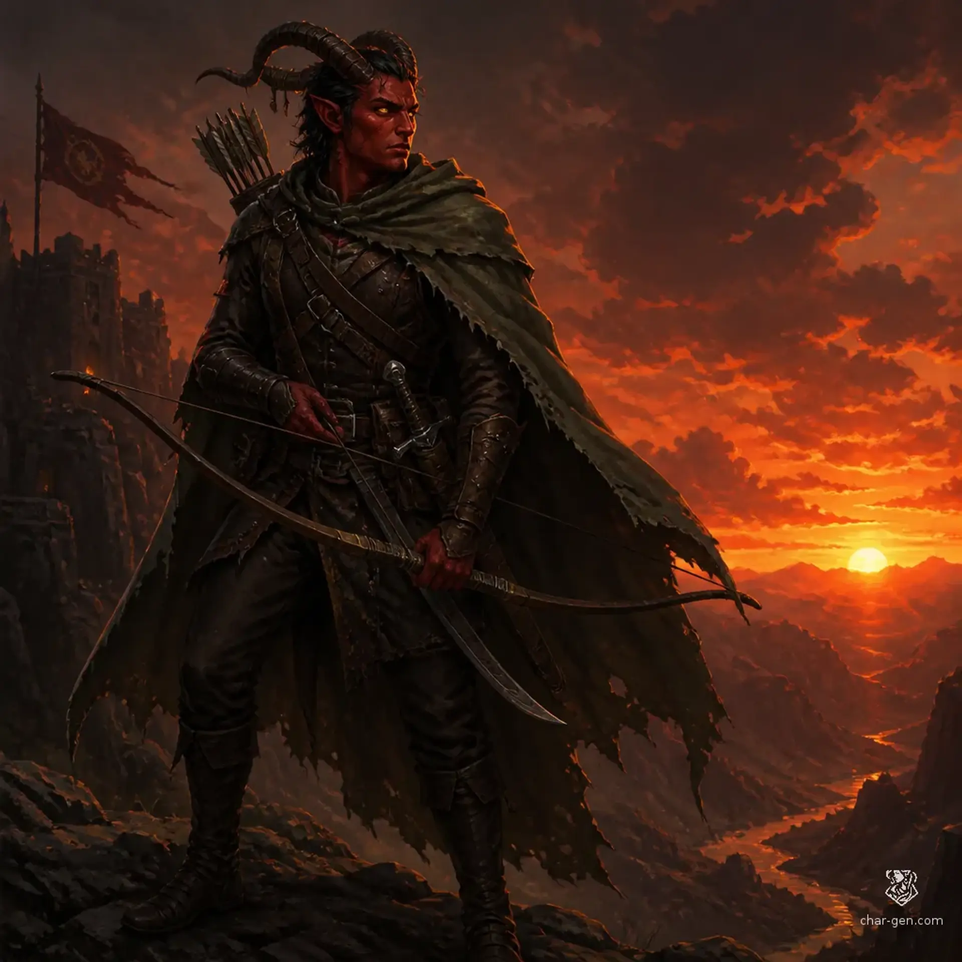 Nick - AI-generated fantasy Character