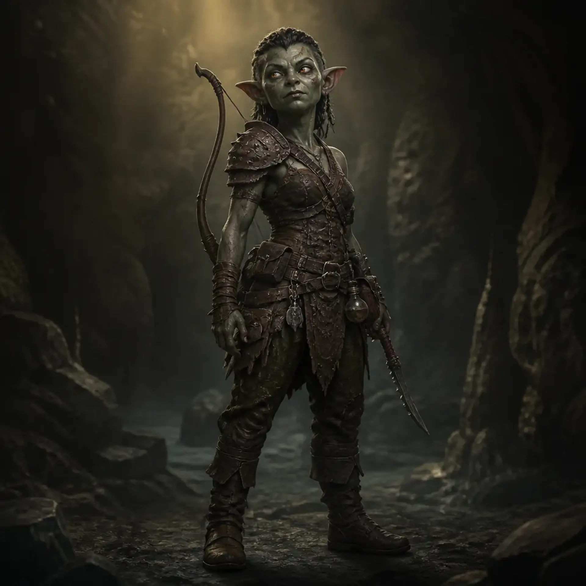 Vitha Ashmark - AI-generated fantasy Character
