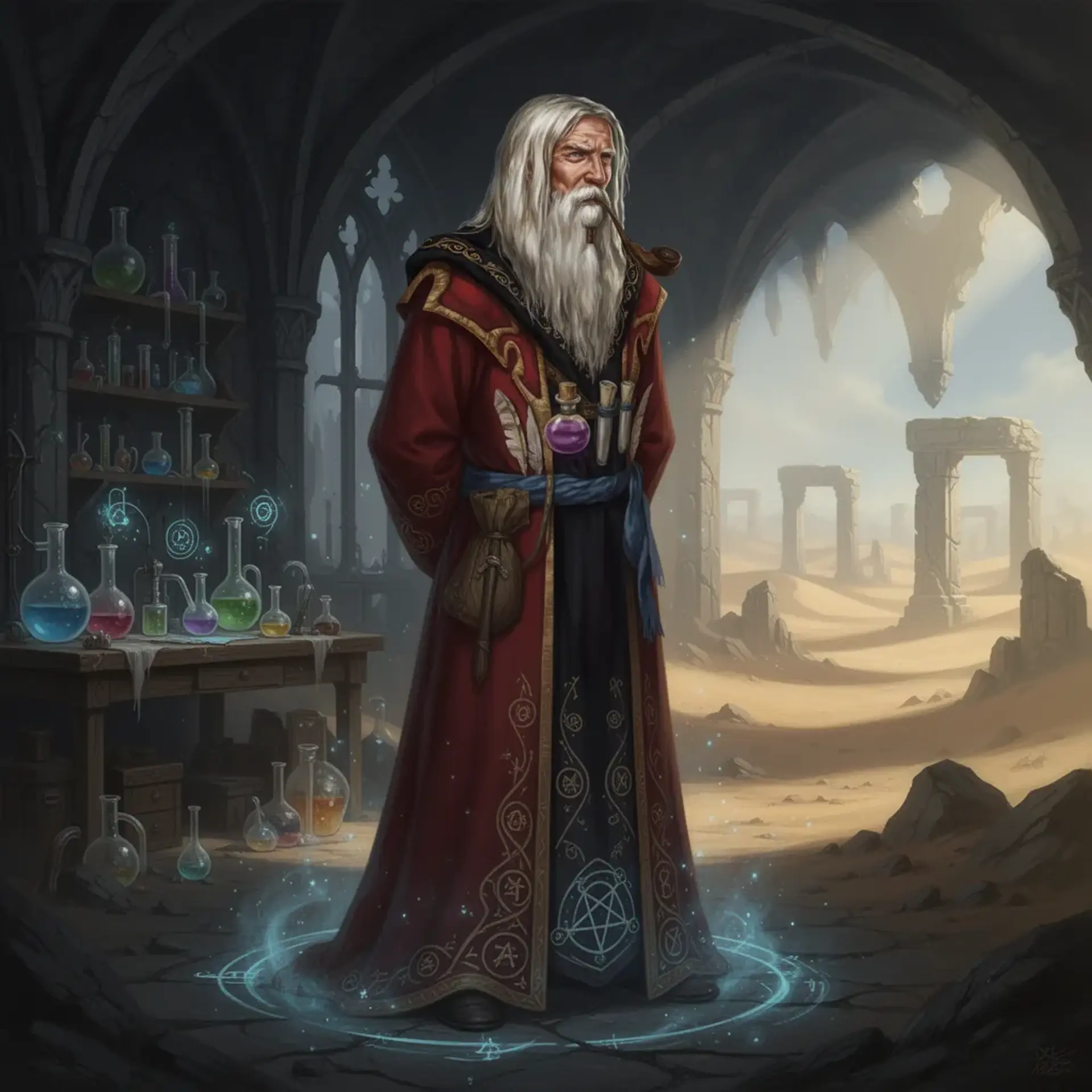 Vantross Kaelen - AI-generated fantasy NPC