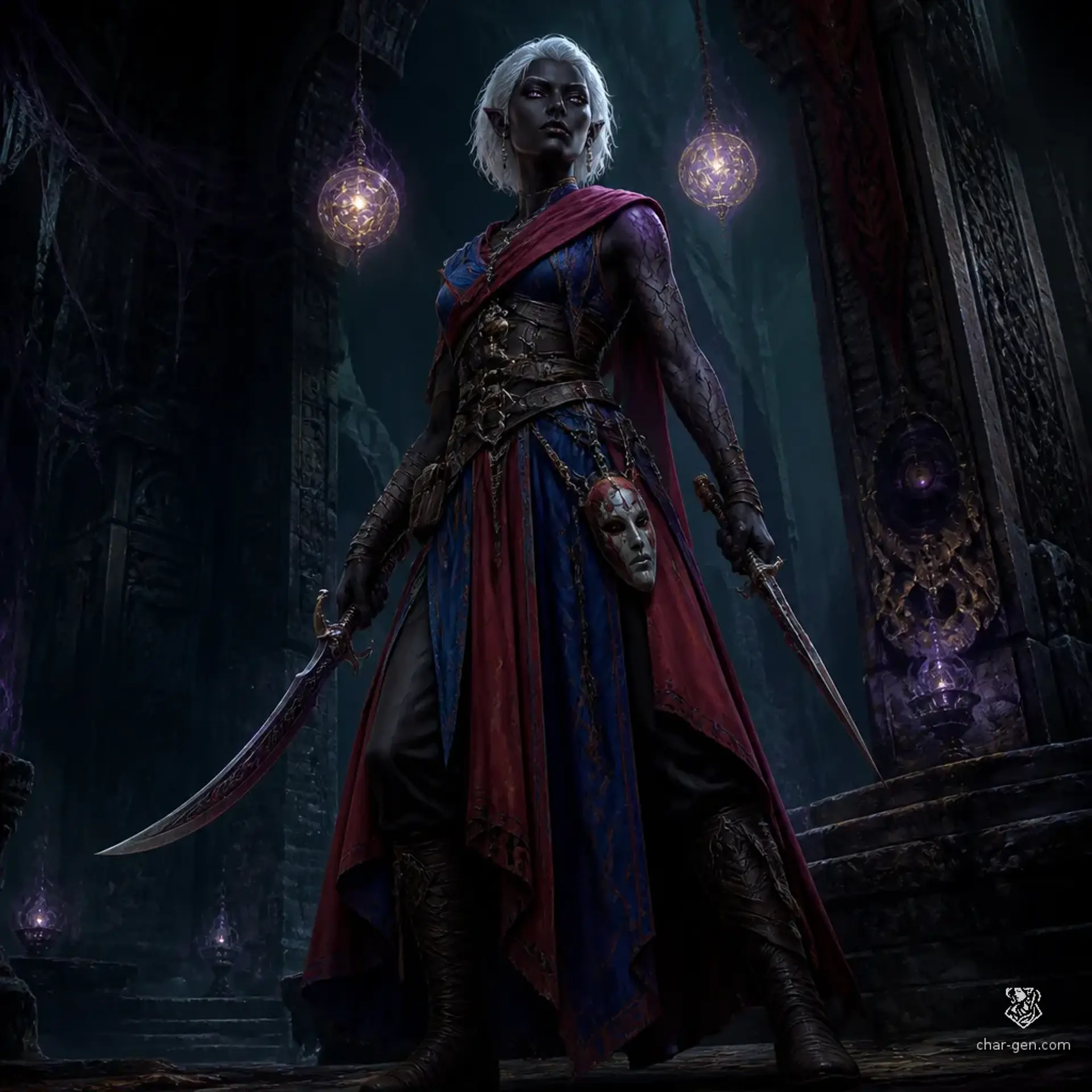 Malice Kretz - AI-generated fantasy Character