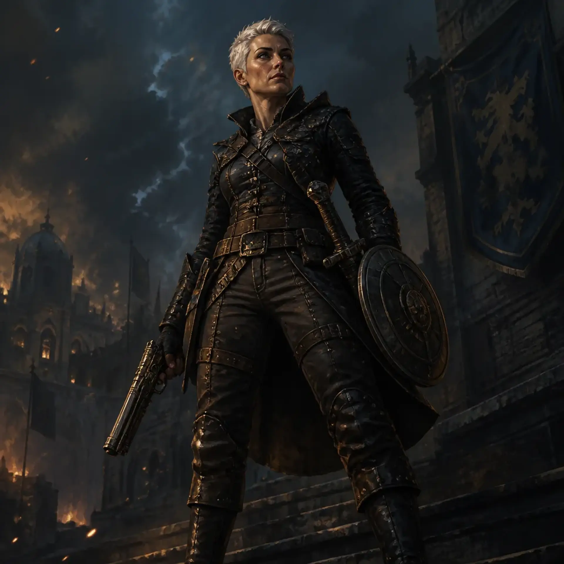 Karina Voss - AI-generated fantasy Character