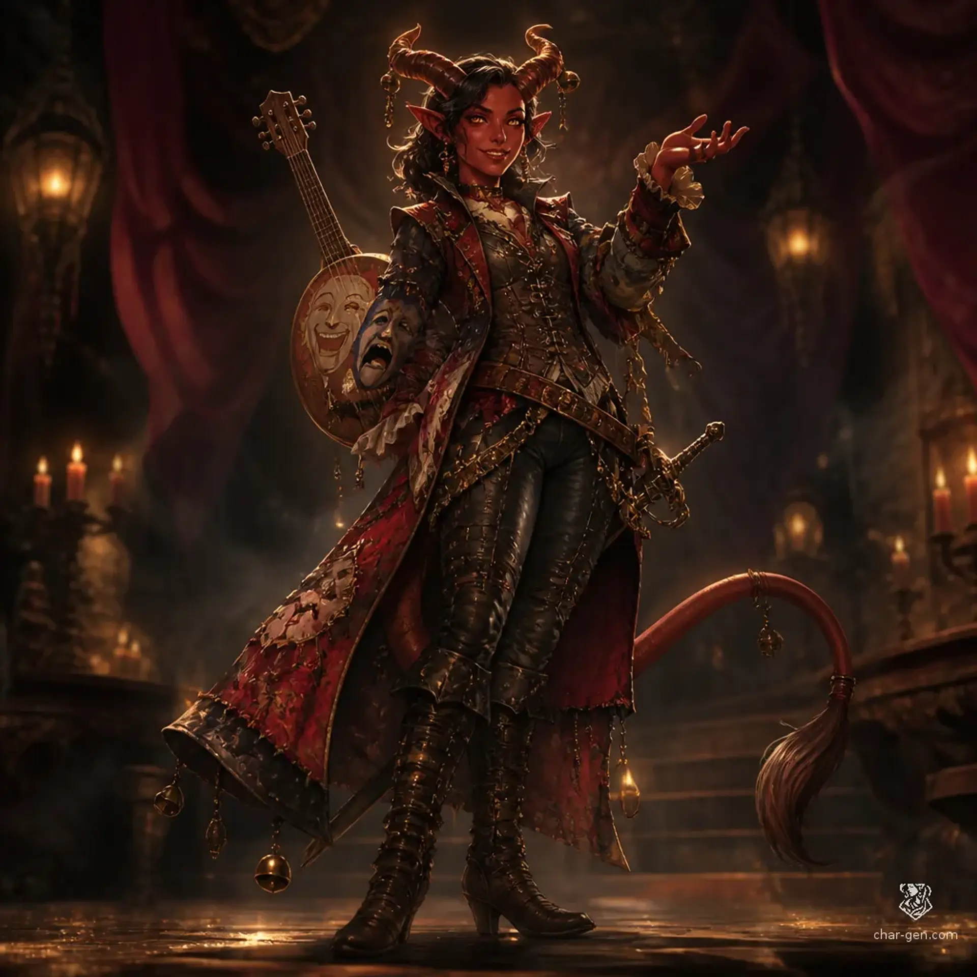 Measter The Jeaster - AI-generated fantasy Character
