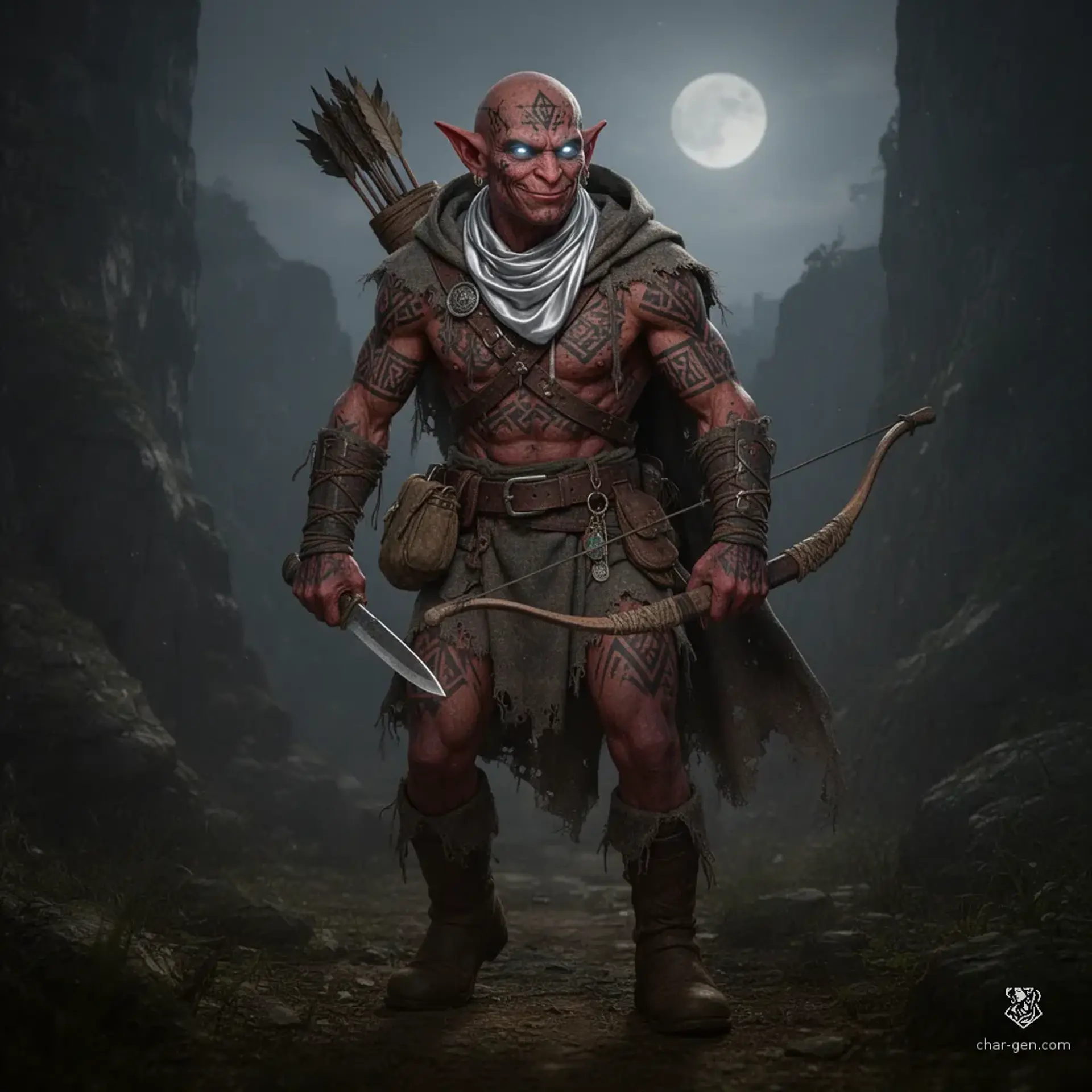 Vax Gantii - AI-generated fantasy NPC