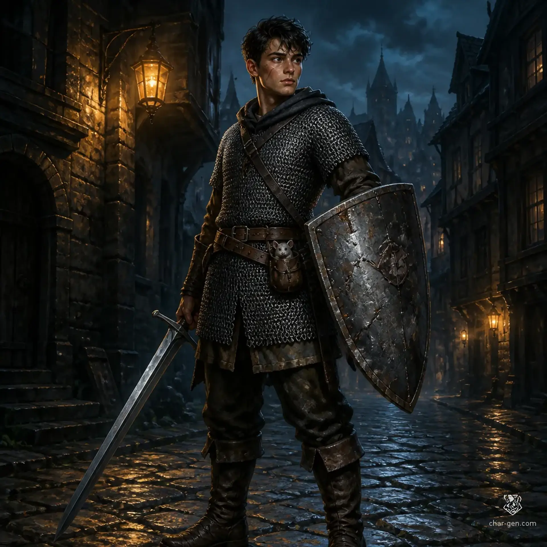 Vlad - AI-generated fantasy Character