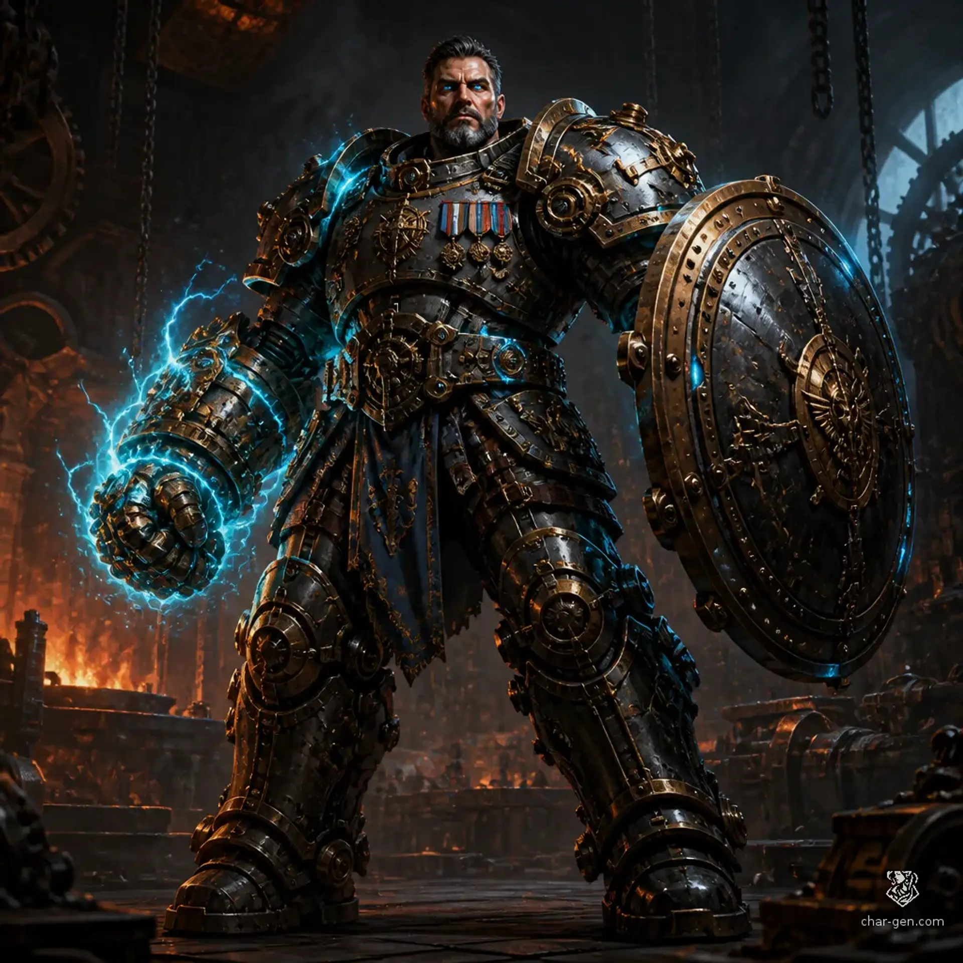 Hans - AI-generated fantasy Character