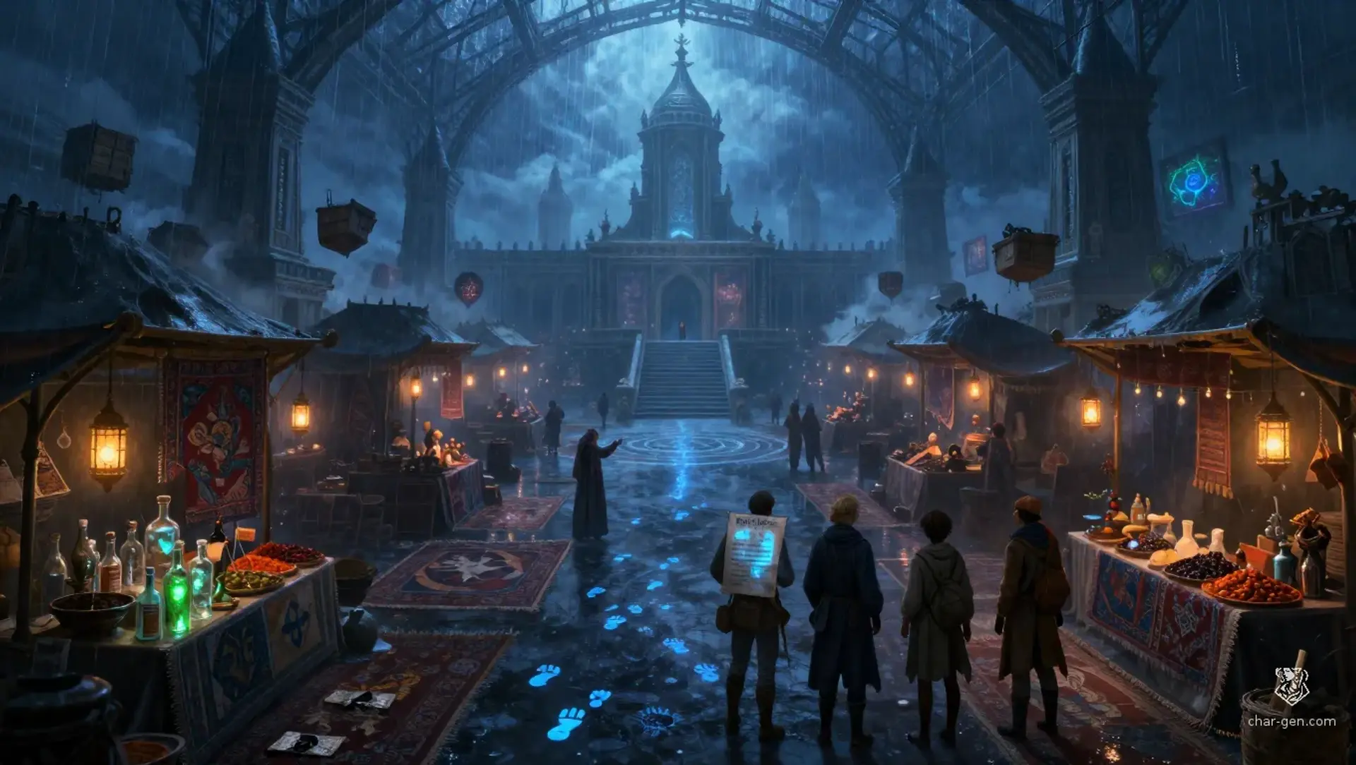 The Apprentice Beneath the Bazaar
