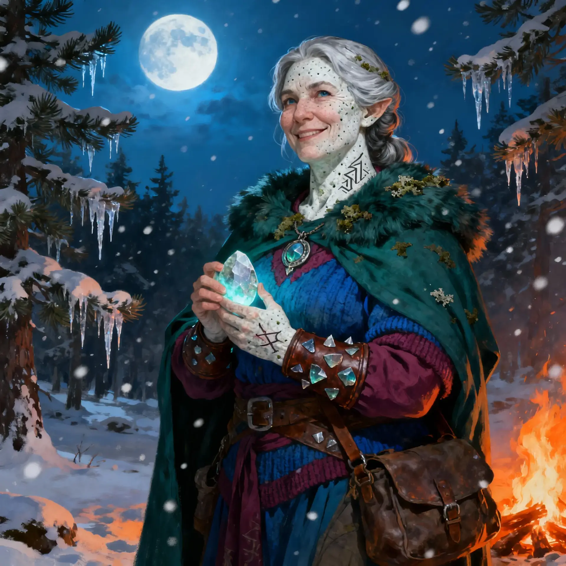 Eshra Stonehand - AI-generated fantasy NPC