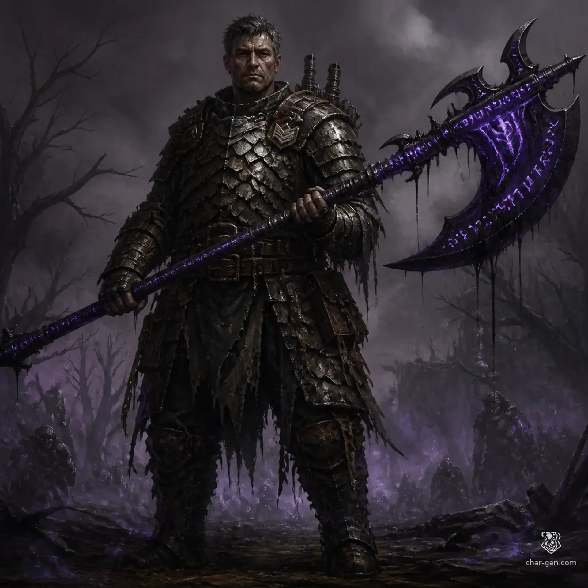 Venator - AI-generated fantasy Character