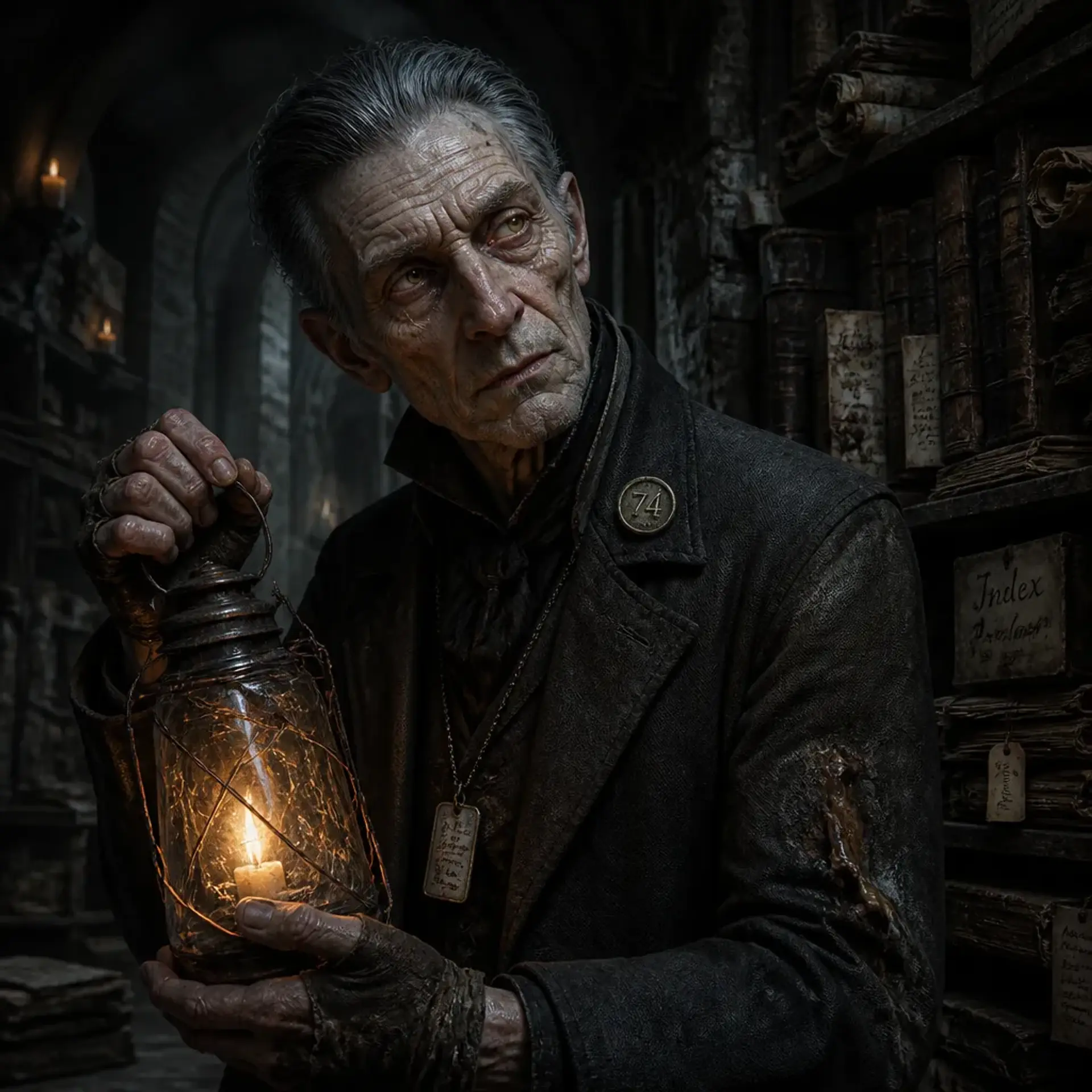 Old Joren Pell - AI-generated fantasy NPC