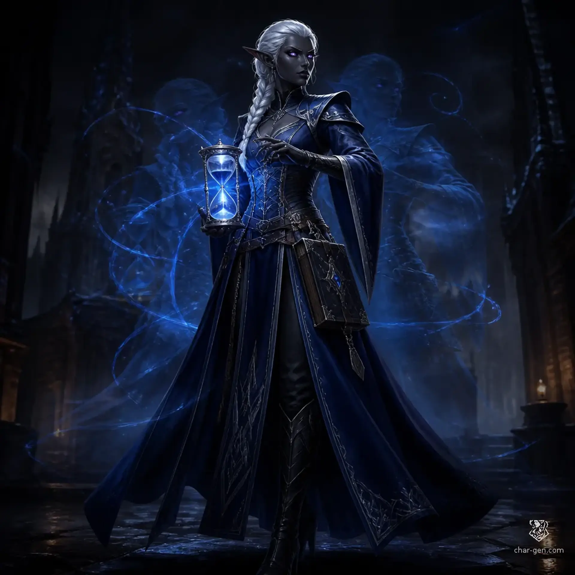 A'sharnae 'Twilight' Melarn - AI-generated fantasy Character