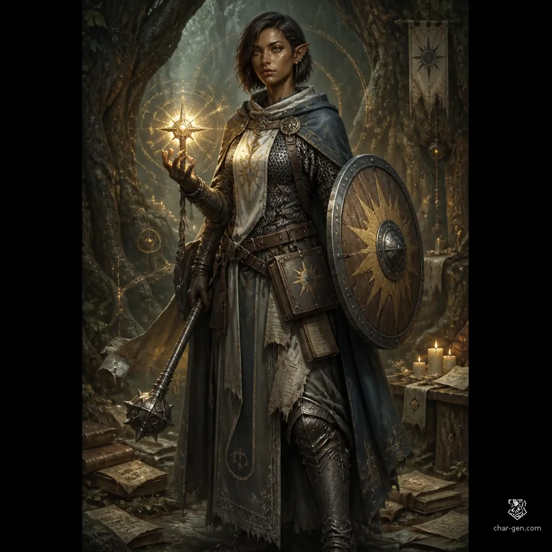 Tecuani - AI-generated fantasy Character