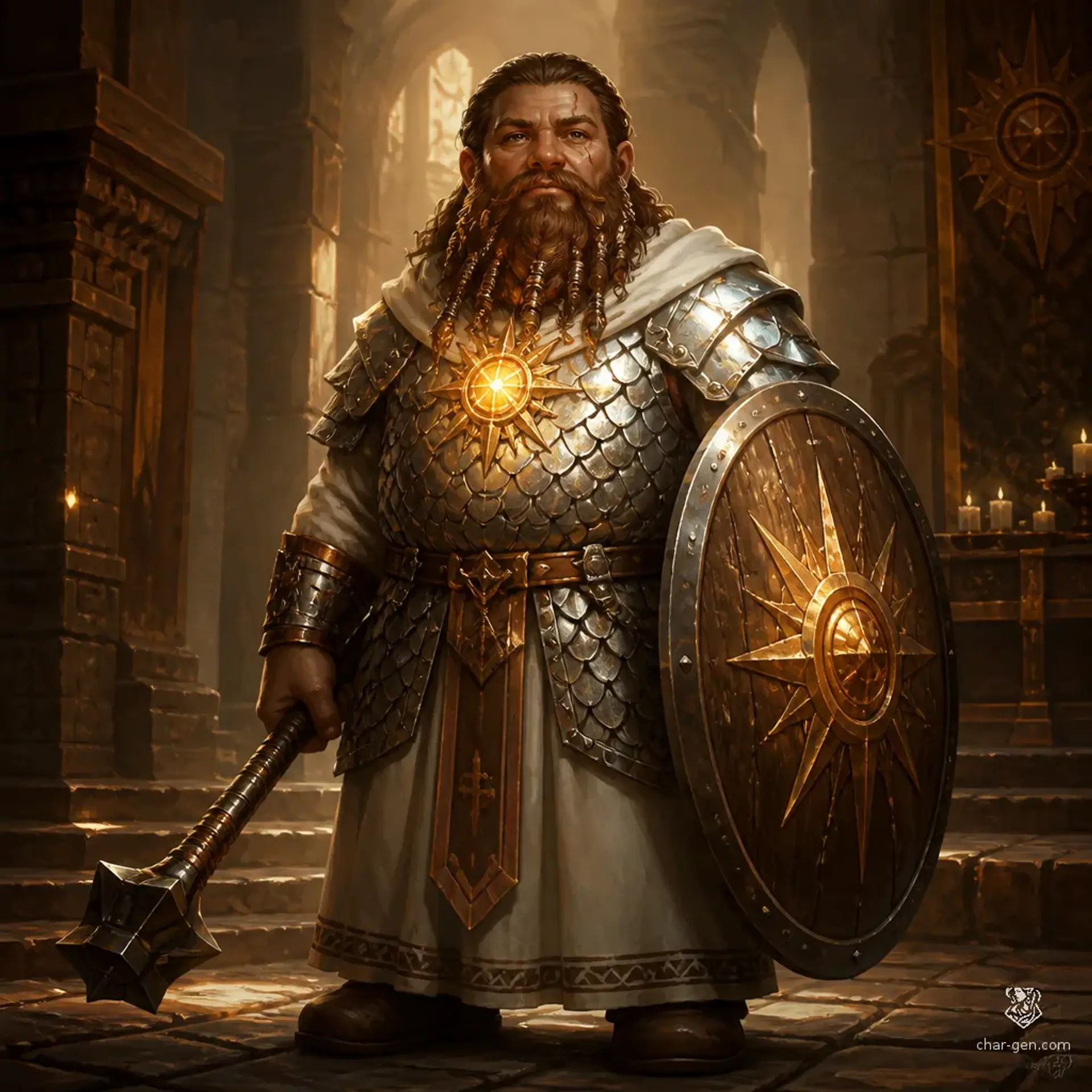 Bromli Stonekind - AI-generated fantasy Character