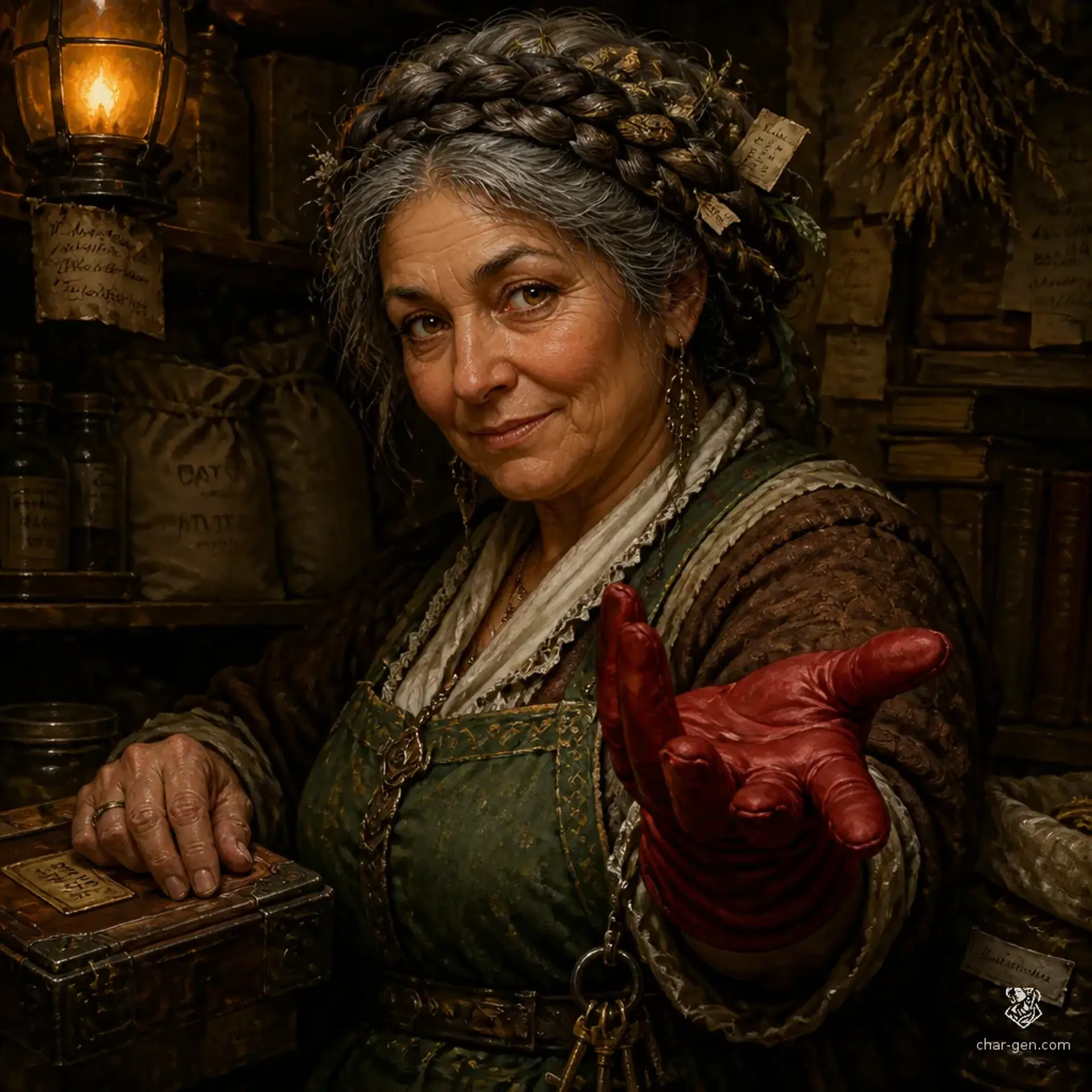 The Wayward Sheaf - AI-generated fantasy Shop