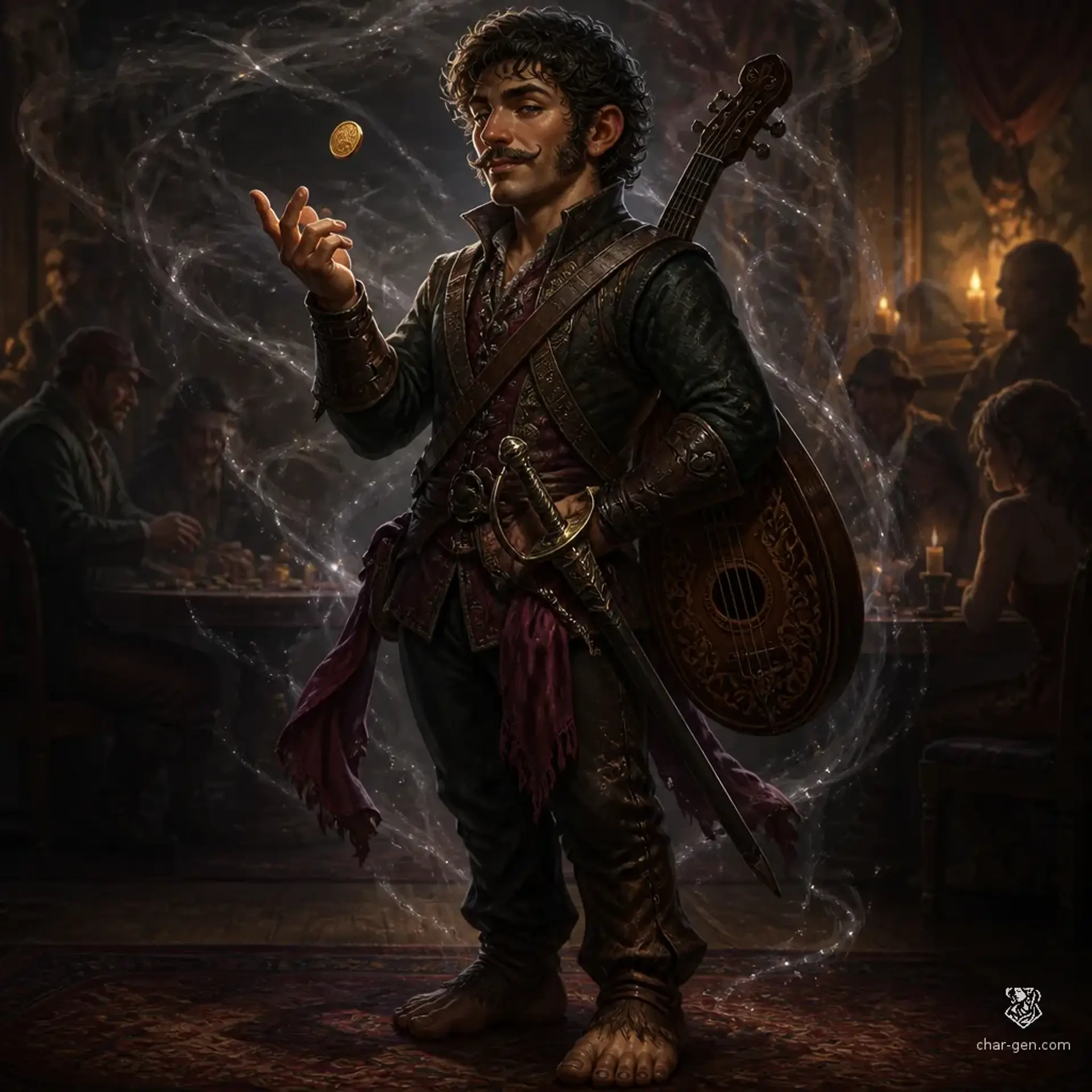 Felix Syborn - AI-generated fantasy Character