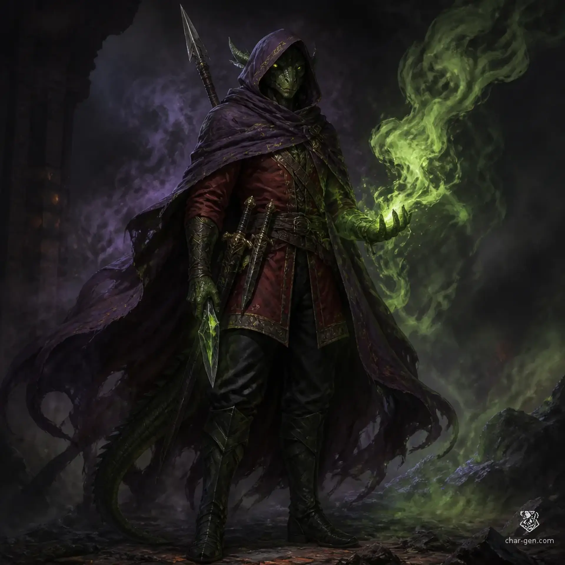 Soul - AI-generated fantasy Character