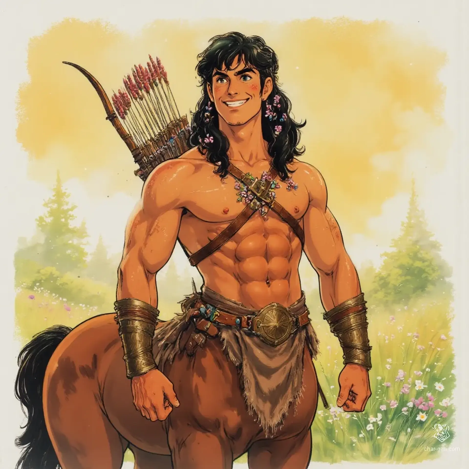 Kaelorn Hearthmane - AI-generated fantasy NPC