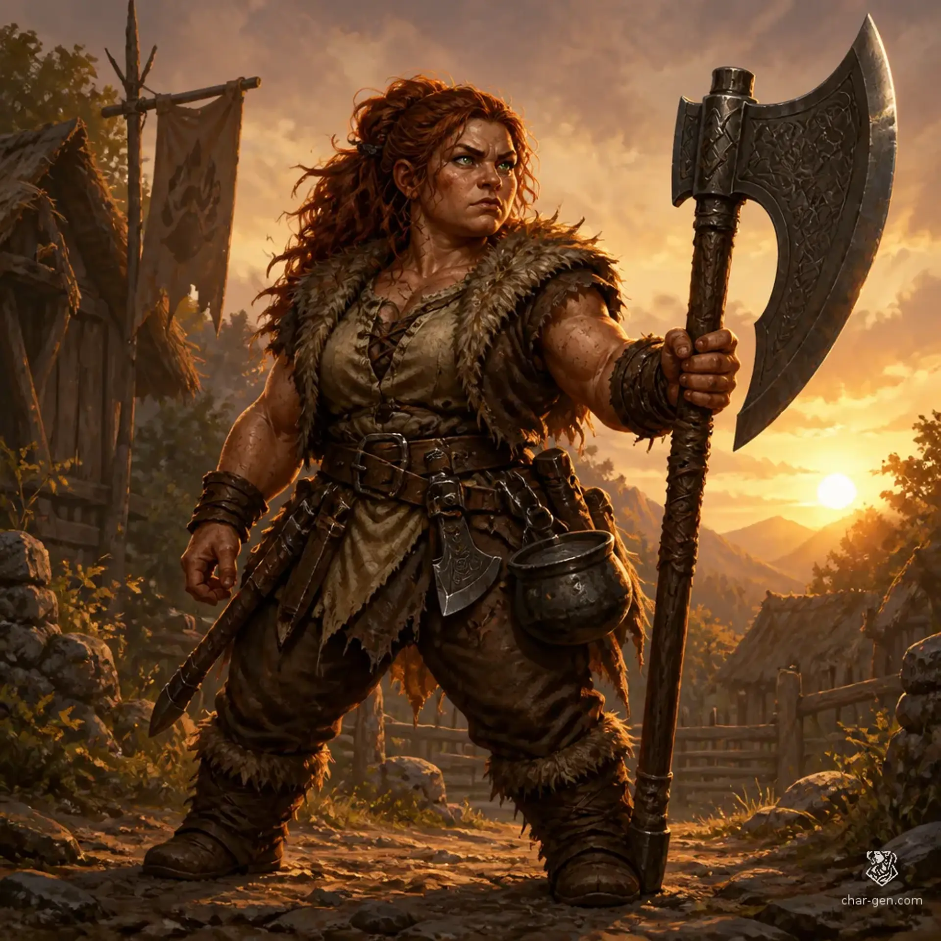 Nori - AI-generated fantasy Character