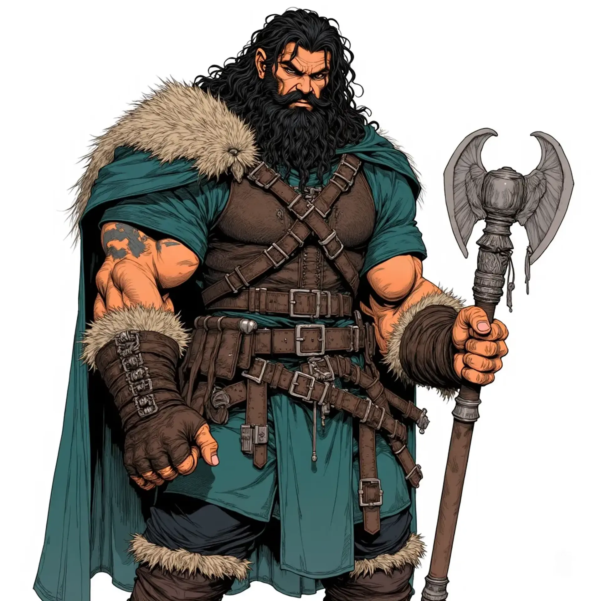 Gudri Horhison - AI-generated fantasy NPC