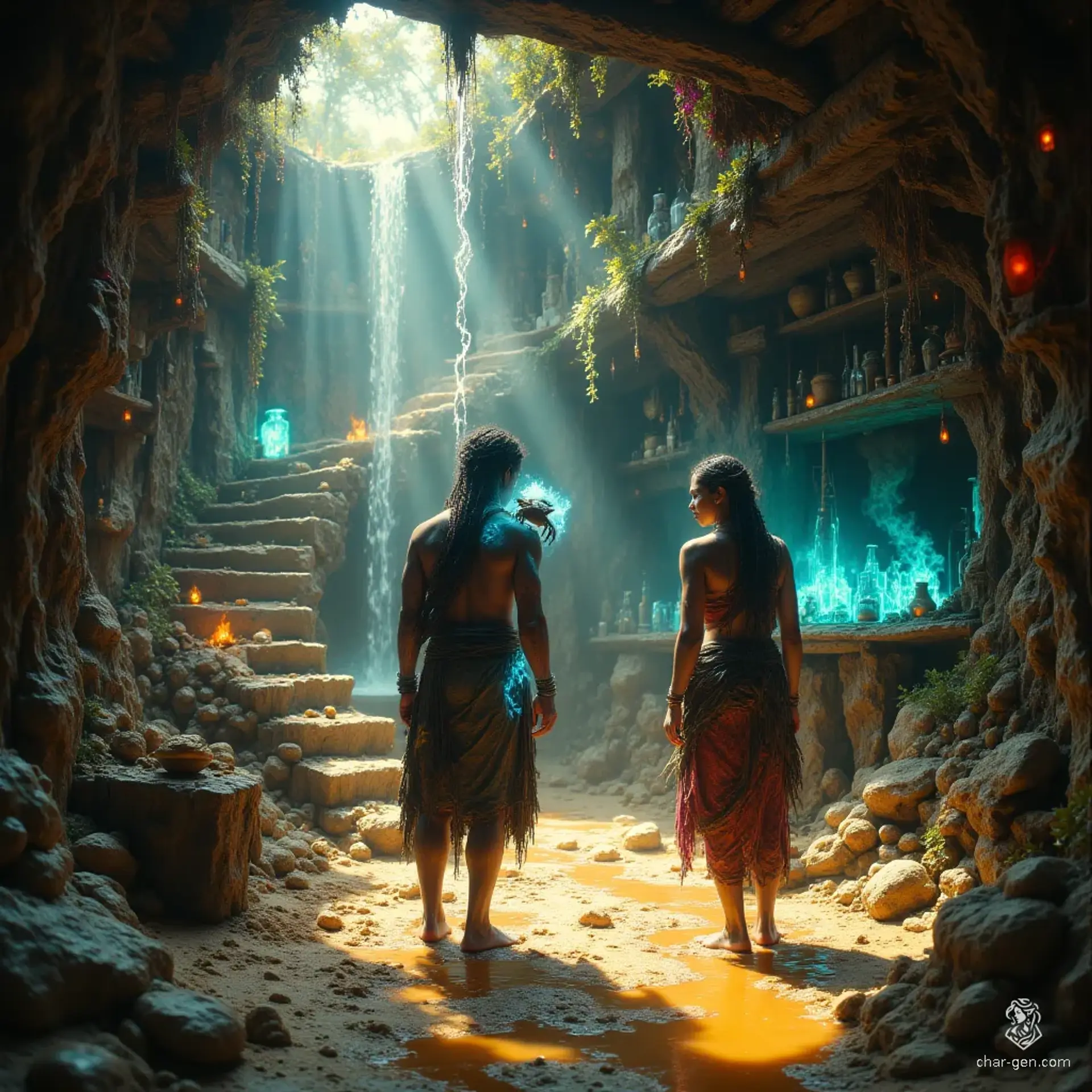 Kanoa’s Crystal Conch - AI-generated fantasy Shop