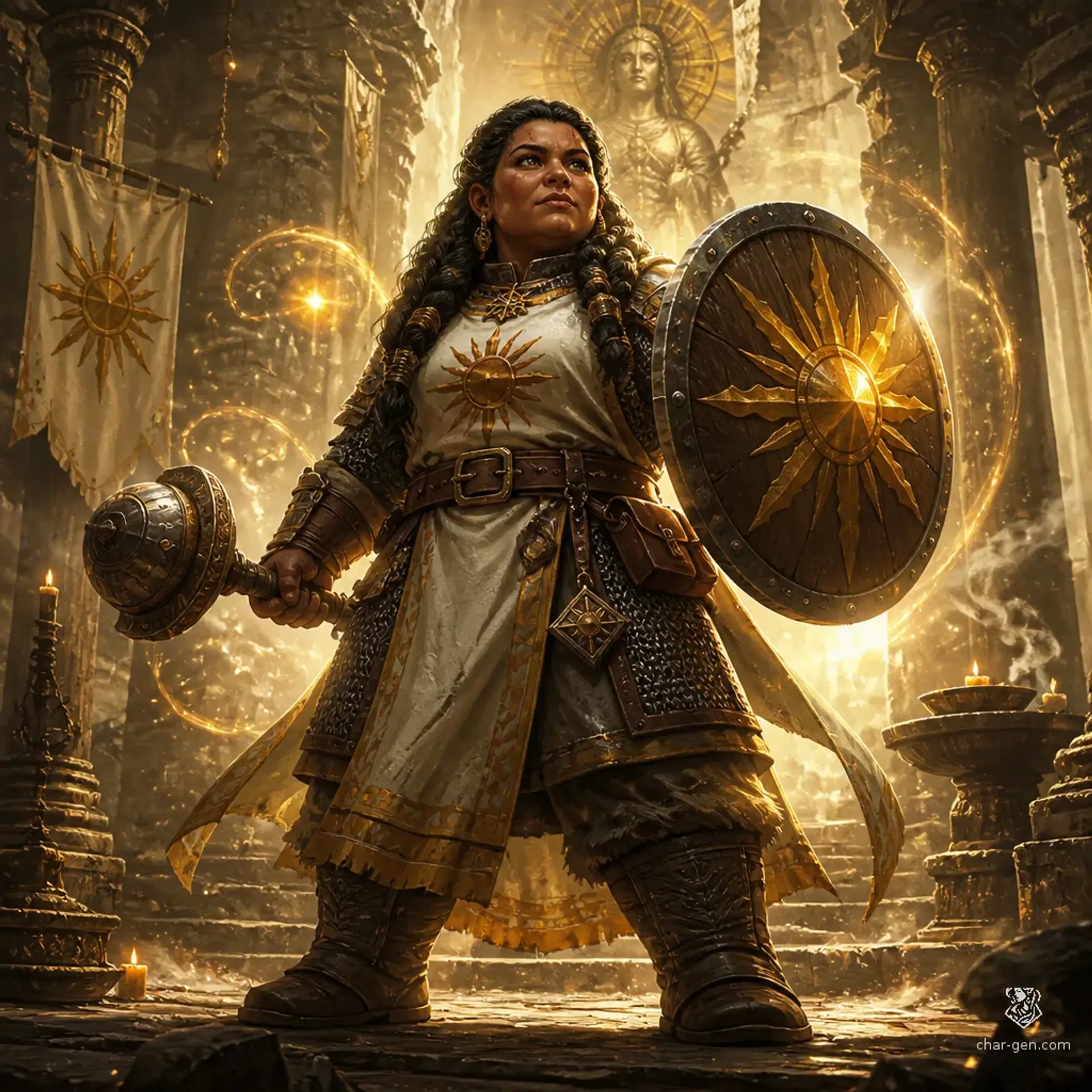 Mireva Kaldu - AI-generated fantasy Character