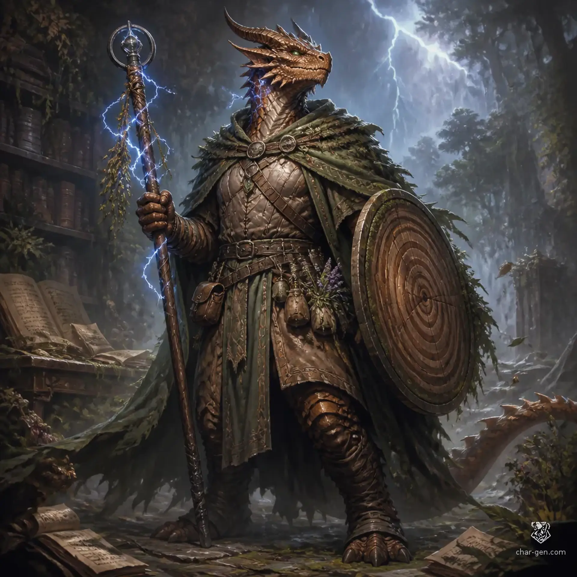 Kettig Varku - AI-generated fantasy Character