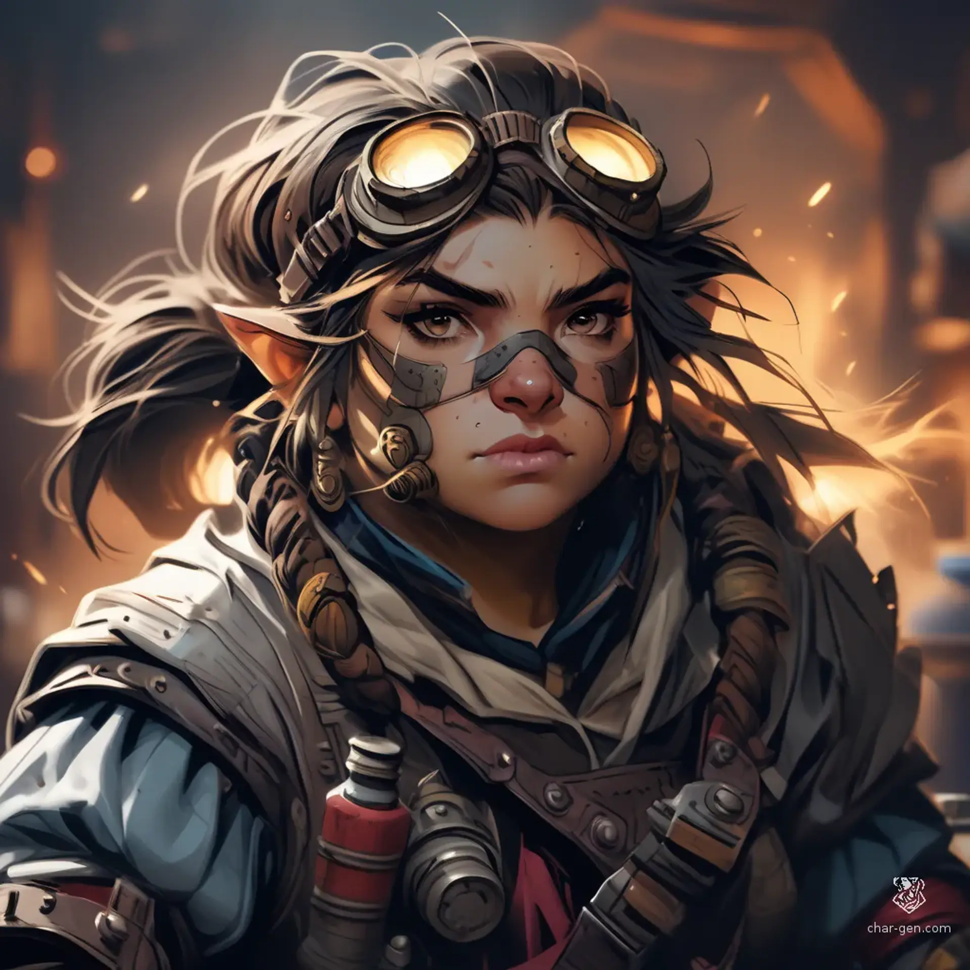 Tulti Orzra - AI-generated fantasy NPC