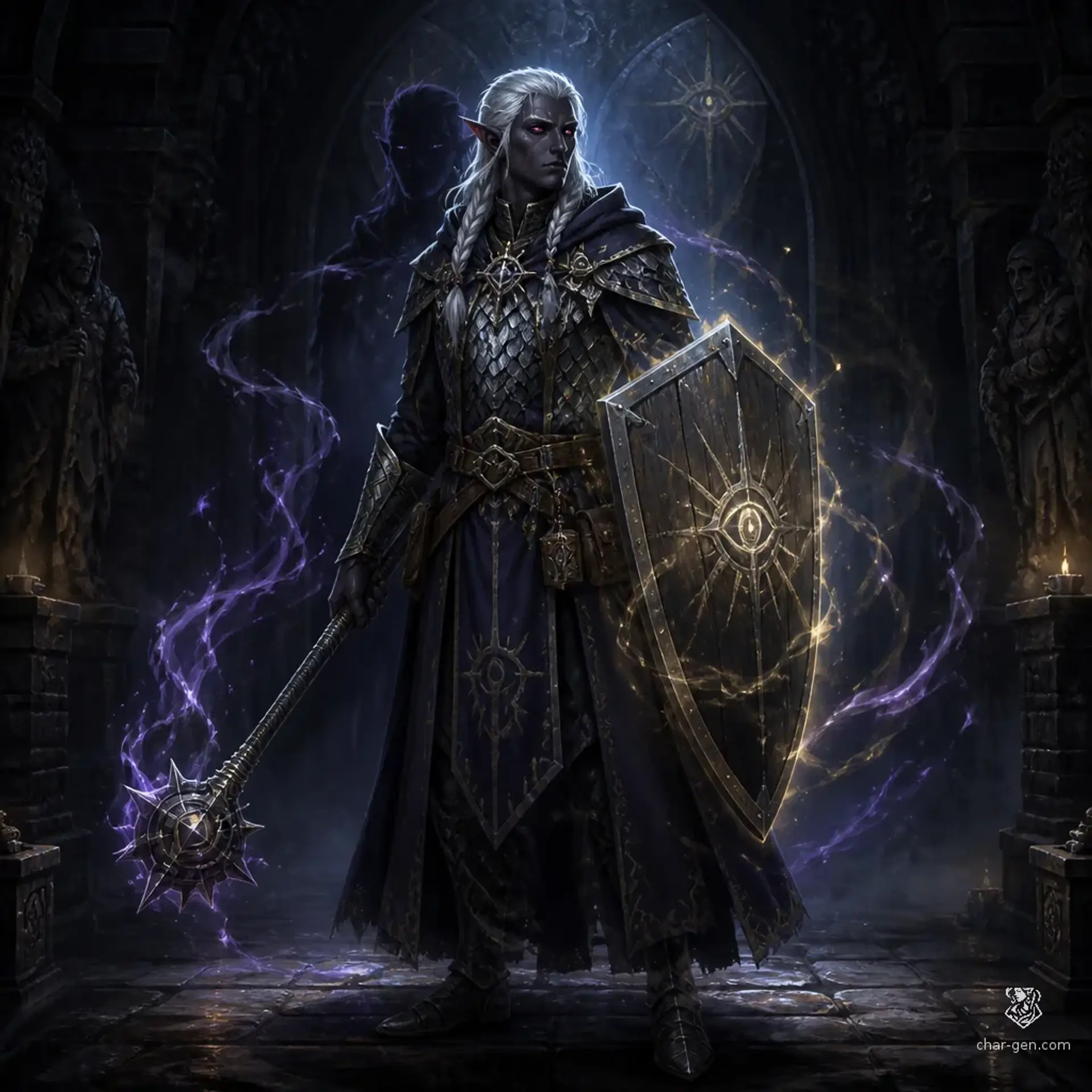 Jaqar Irandil - AI-generated fantasy Character