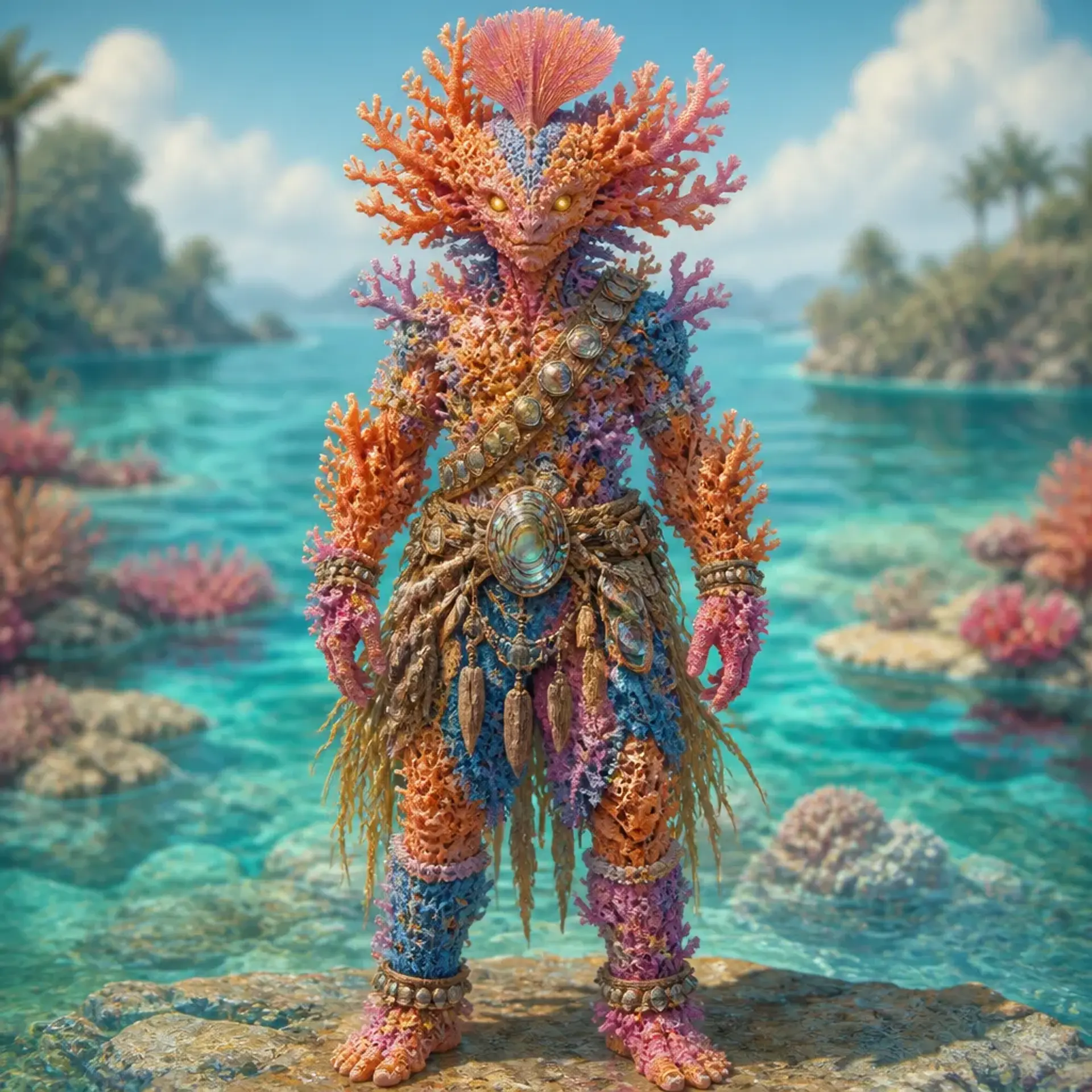 Sclereth - AI-generated fantasy Species