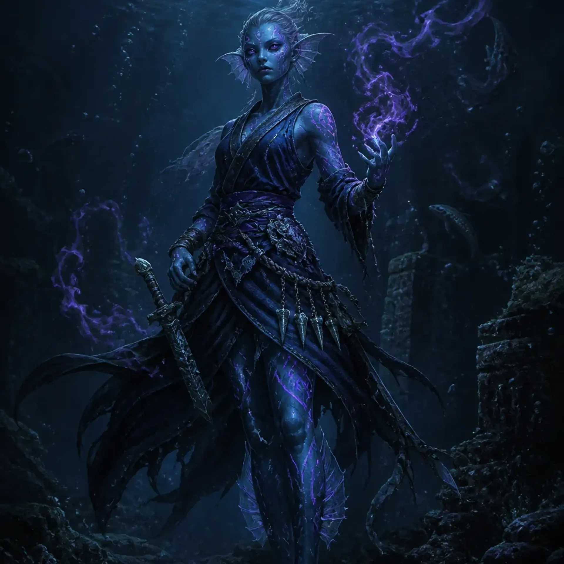 Nikita - AI-generated fantasy Character