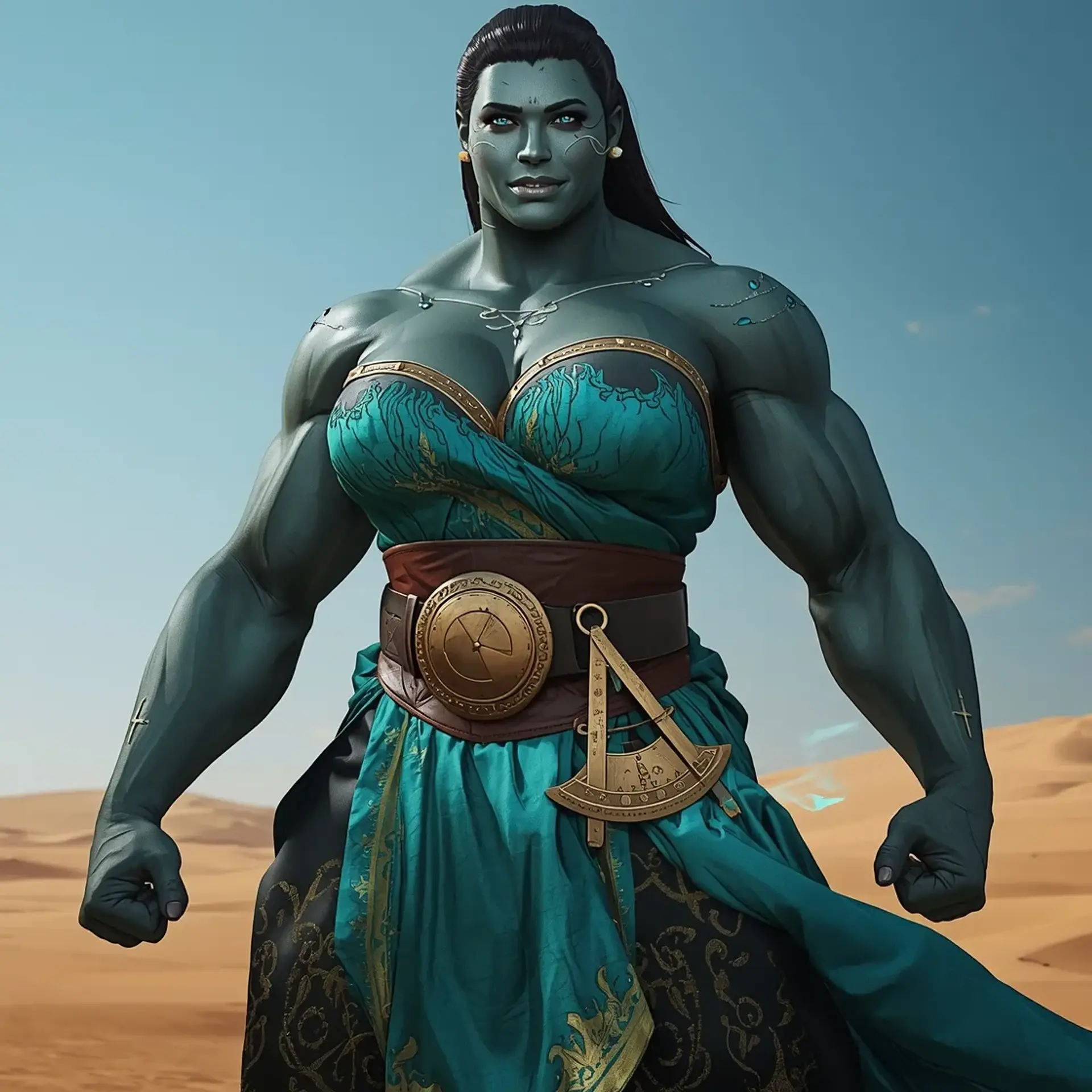 Kira-Mar - AI-generated fantasy Character