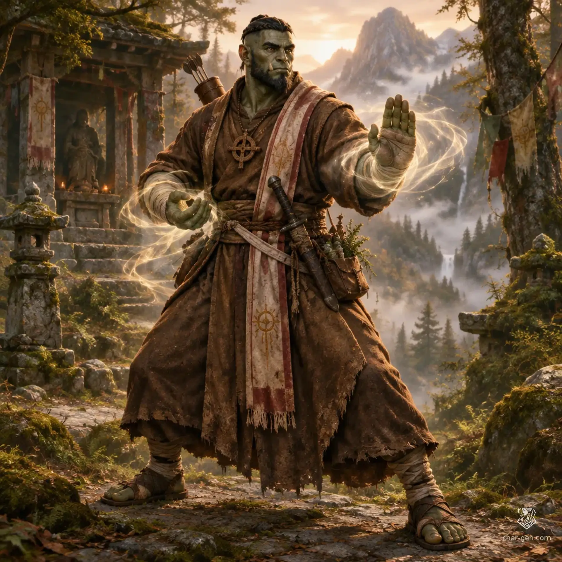 Lee Priest - AI-generated fantasy Character