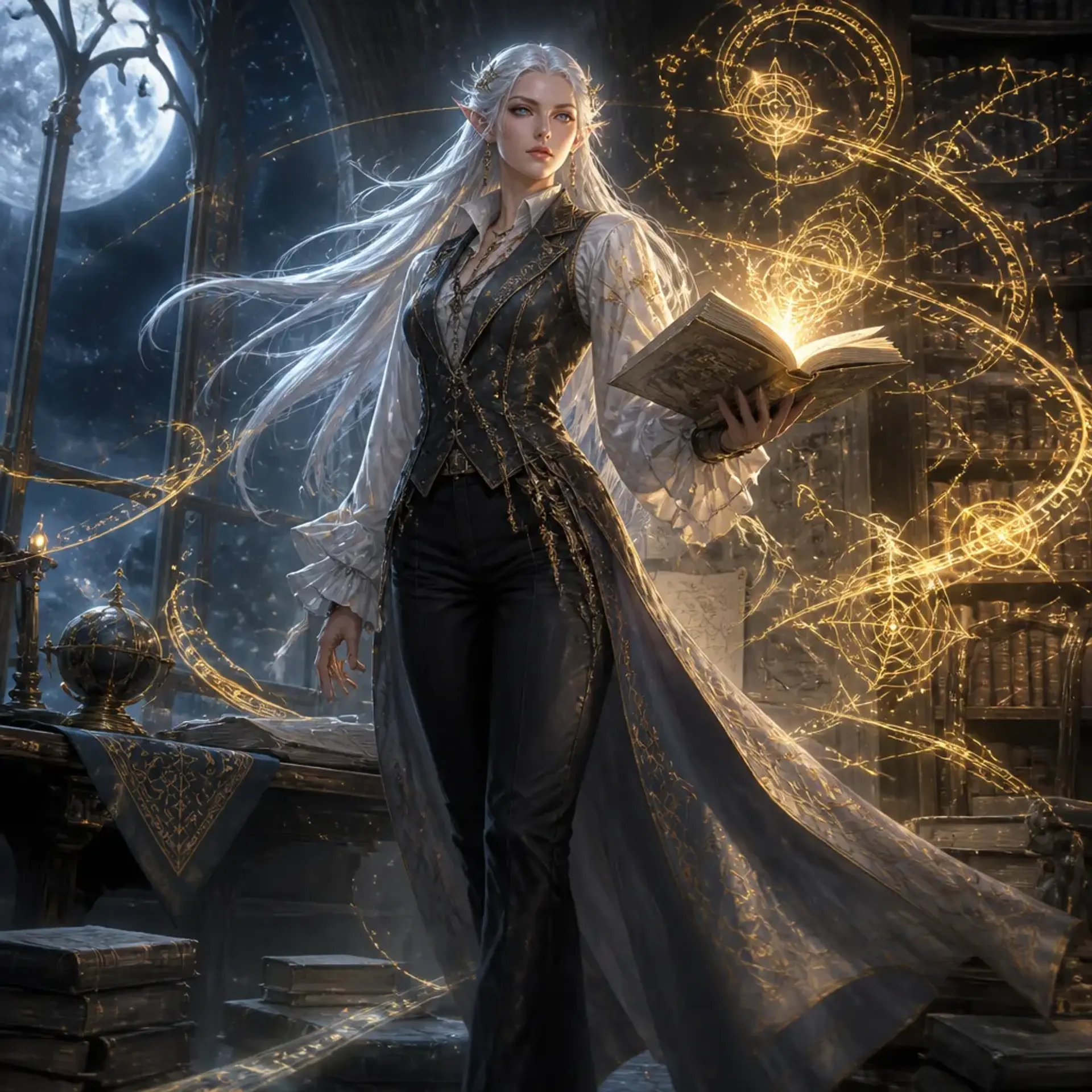 Lysandra - AI-generated fantasy Character