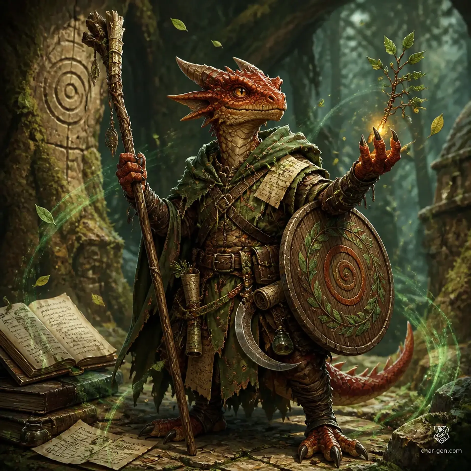 Snit - AI-generated fantasy Character