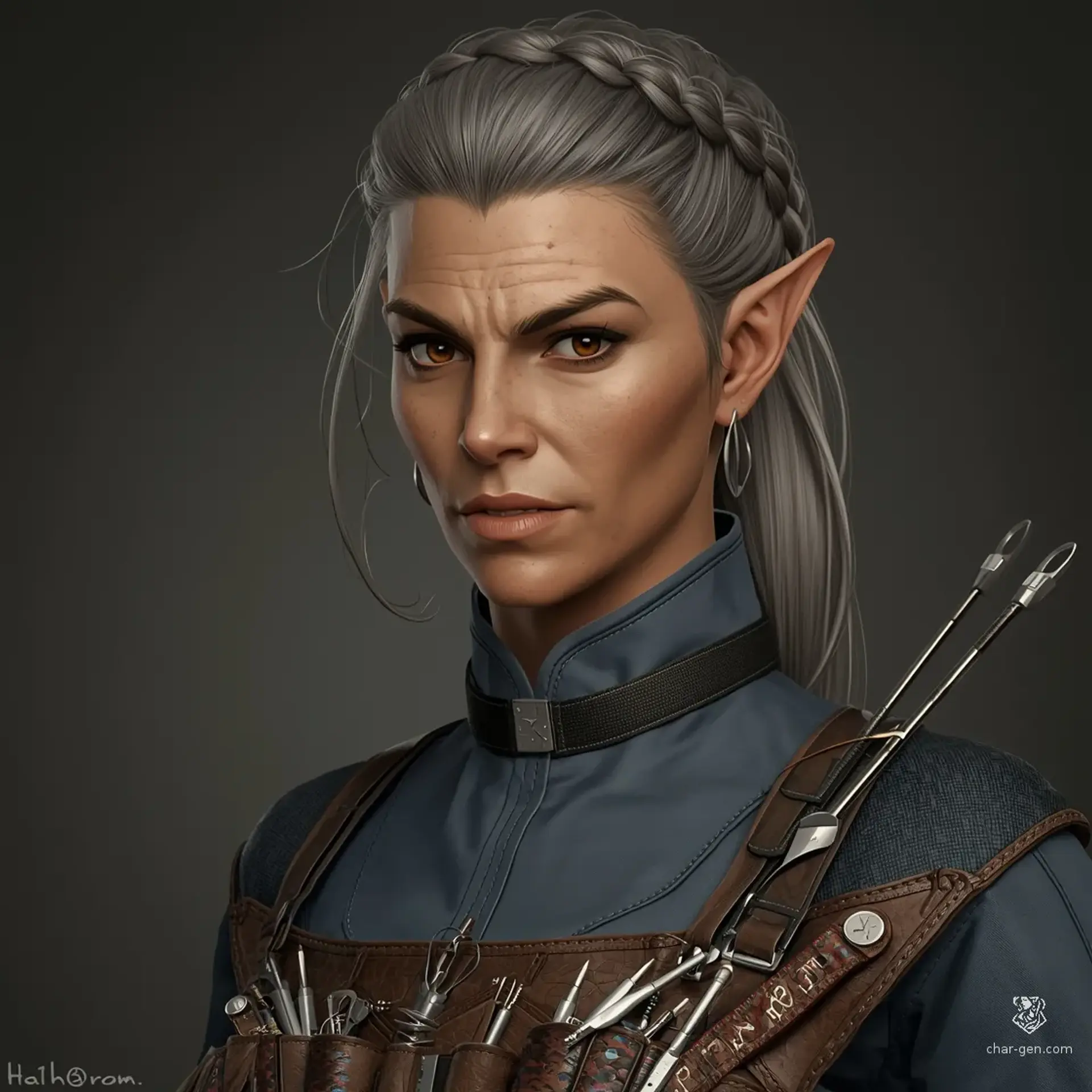 Master Tailor Mara Gildleaf - AI-generated fantasy NPC