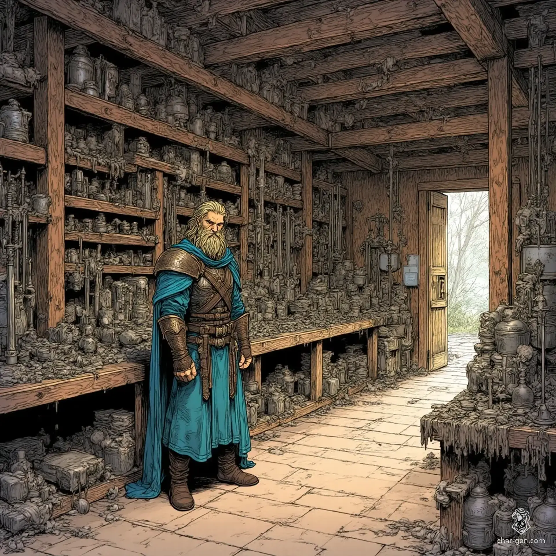 Ironhand Forge & Armory - AI-generated fantasy Shop