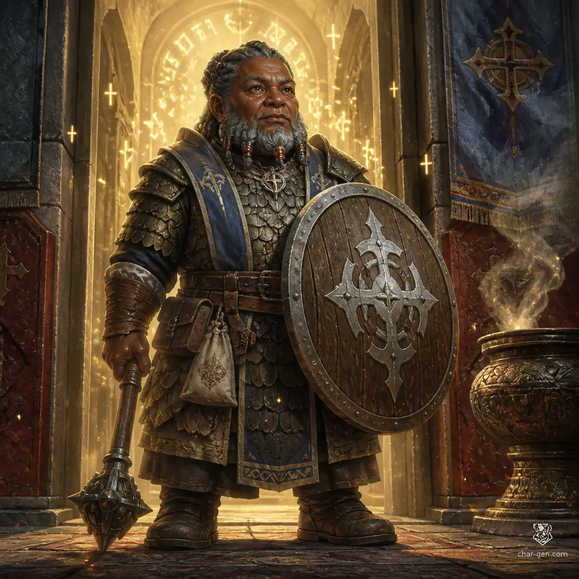 Brakka Vesh - AI-generated fantasy Character