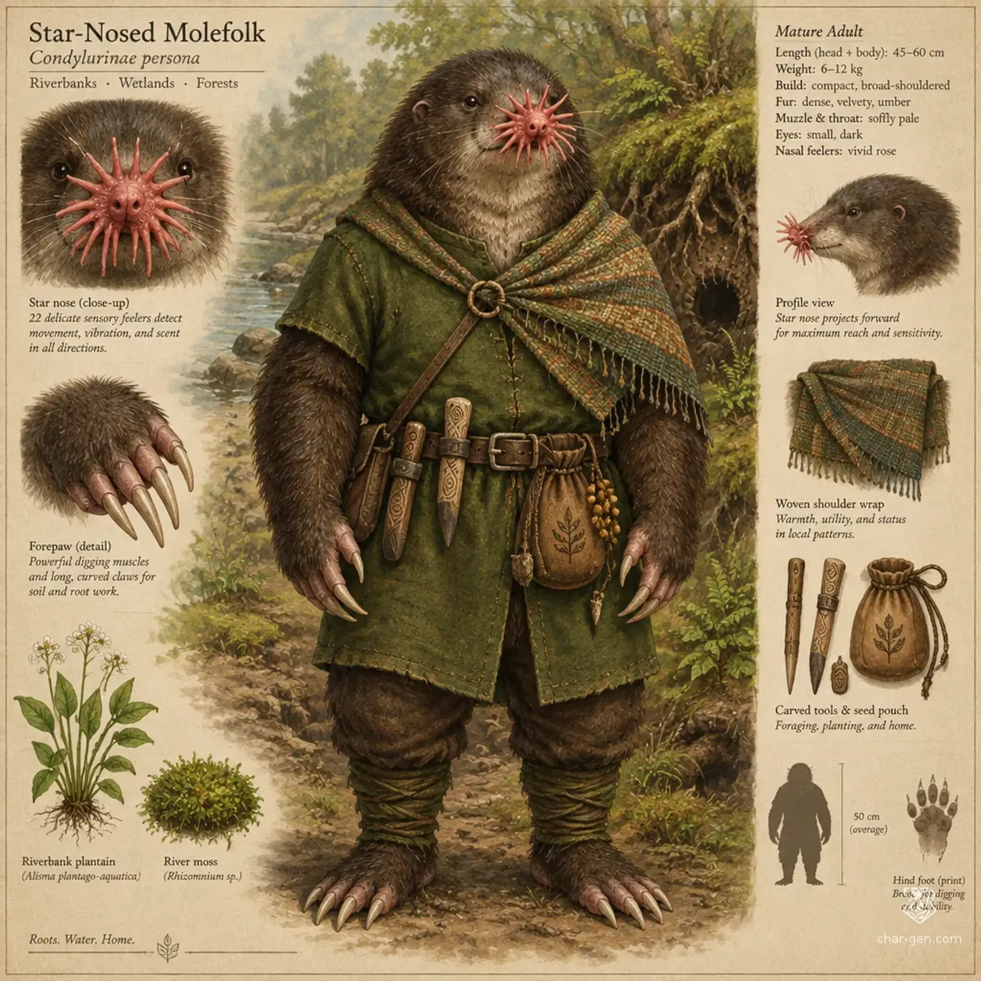 Star-Nosed Molefolk